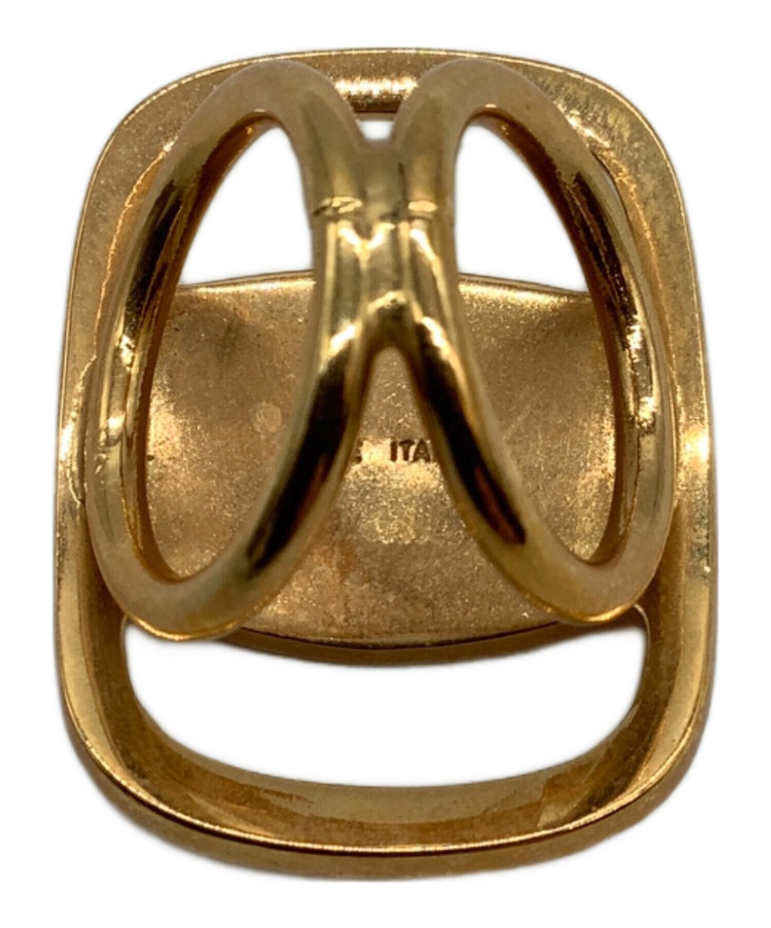 中古・古着通販】Ferragamo (フェラガモ) スカーフリング ゴールド 