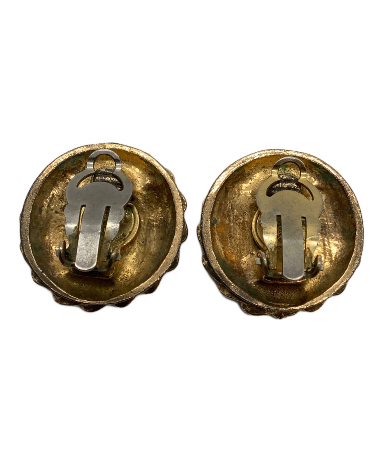 中古・古着通販】CHANEL (シャネル) イヤリング マドモアゼル ゴールド  