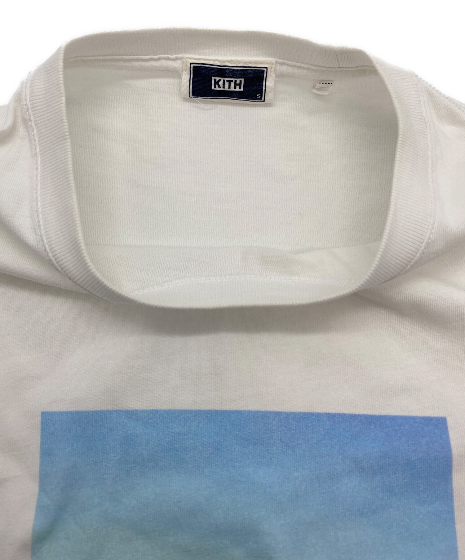 kith 半袖Tシャツ Sサイズ ホワイト 中古・古着通販】KITH (キス) ロゴプリントTシャツ ホワイト サイズ:Ⅿ
