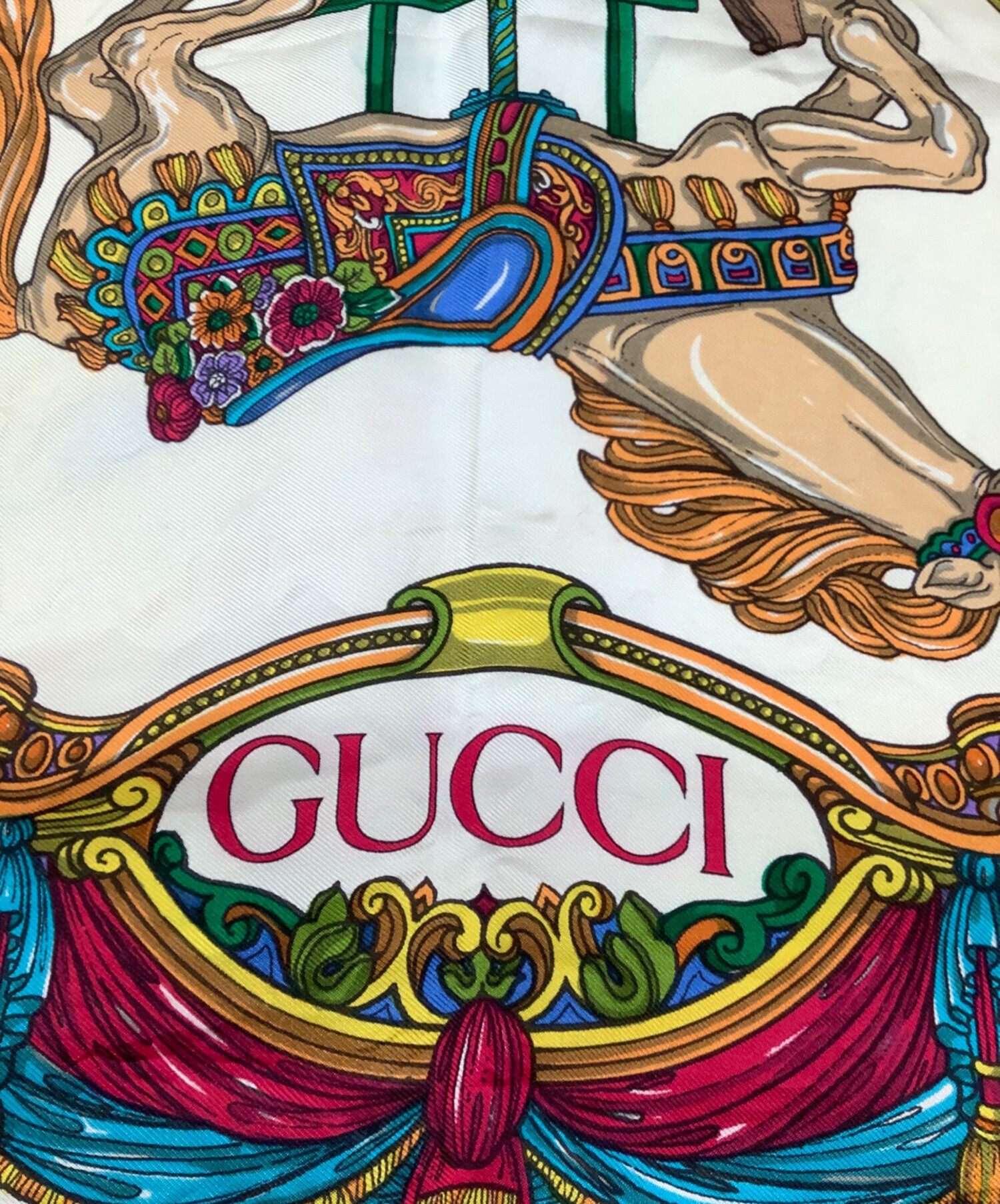 中古・古着通販】GUCCI (グッチ) スカーフ｜ブランド・古着通販