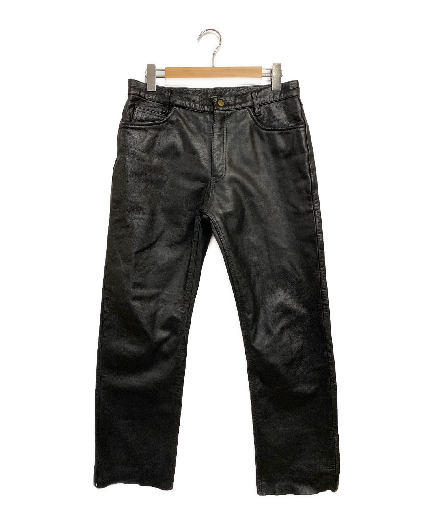 中古・古着通販】B.B.H. (ビービーエイチクロッシング) レザーパンツ