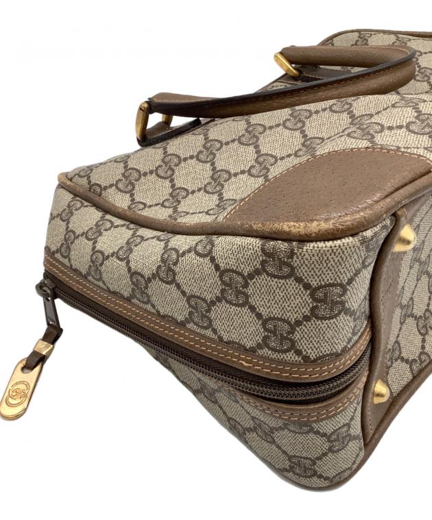 中古・古着通販】GUCCI (グッチ) ハンドバッグ OLD GUCCI ブラウン