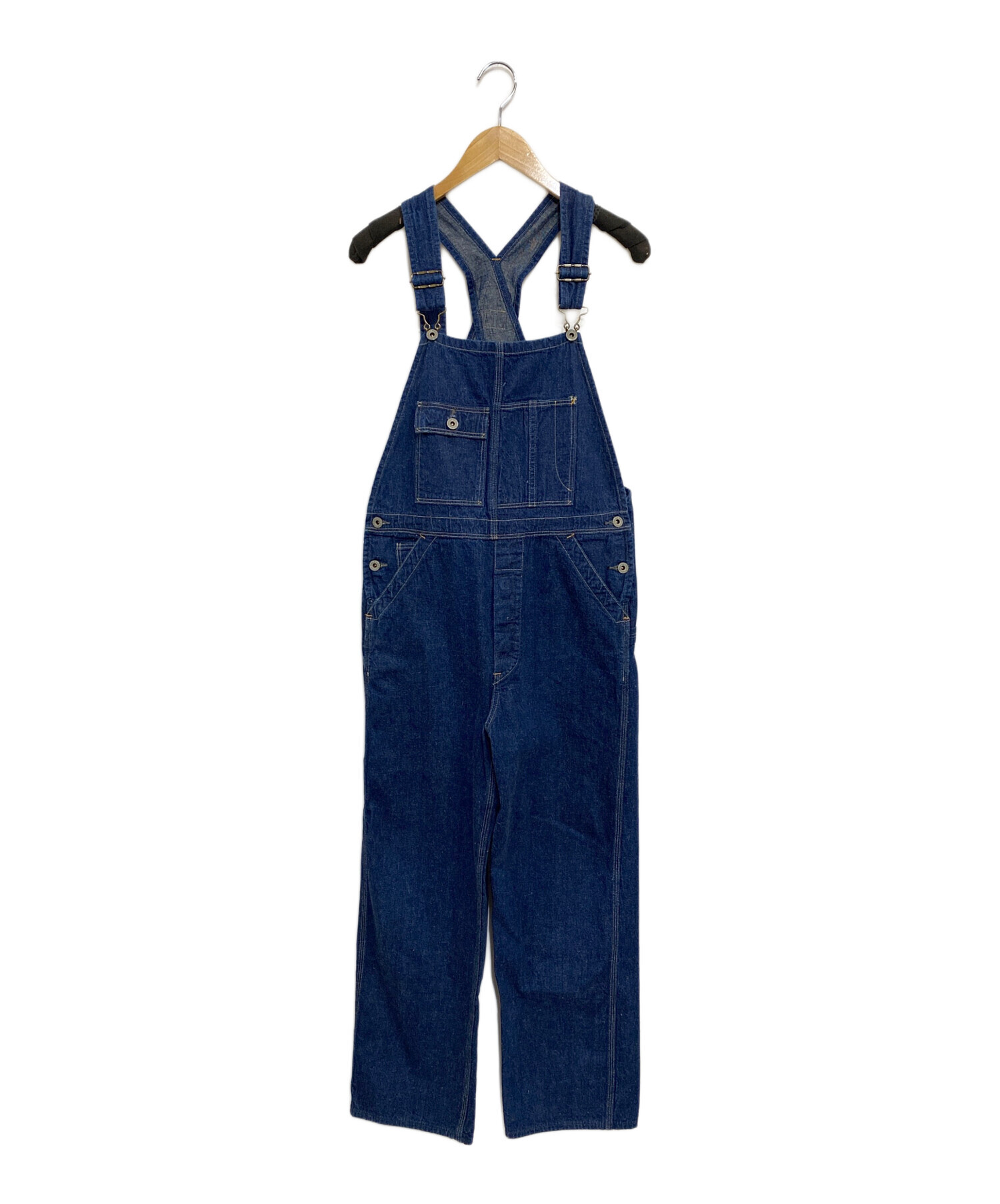 中古・古着通販】orSlow (オアスロウ) 30'S OVER ALL インディゴ