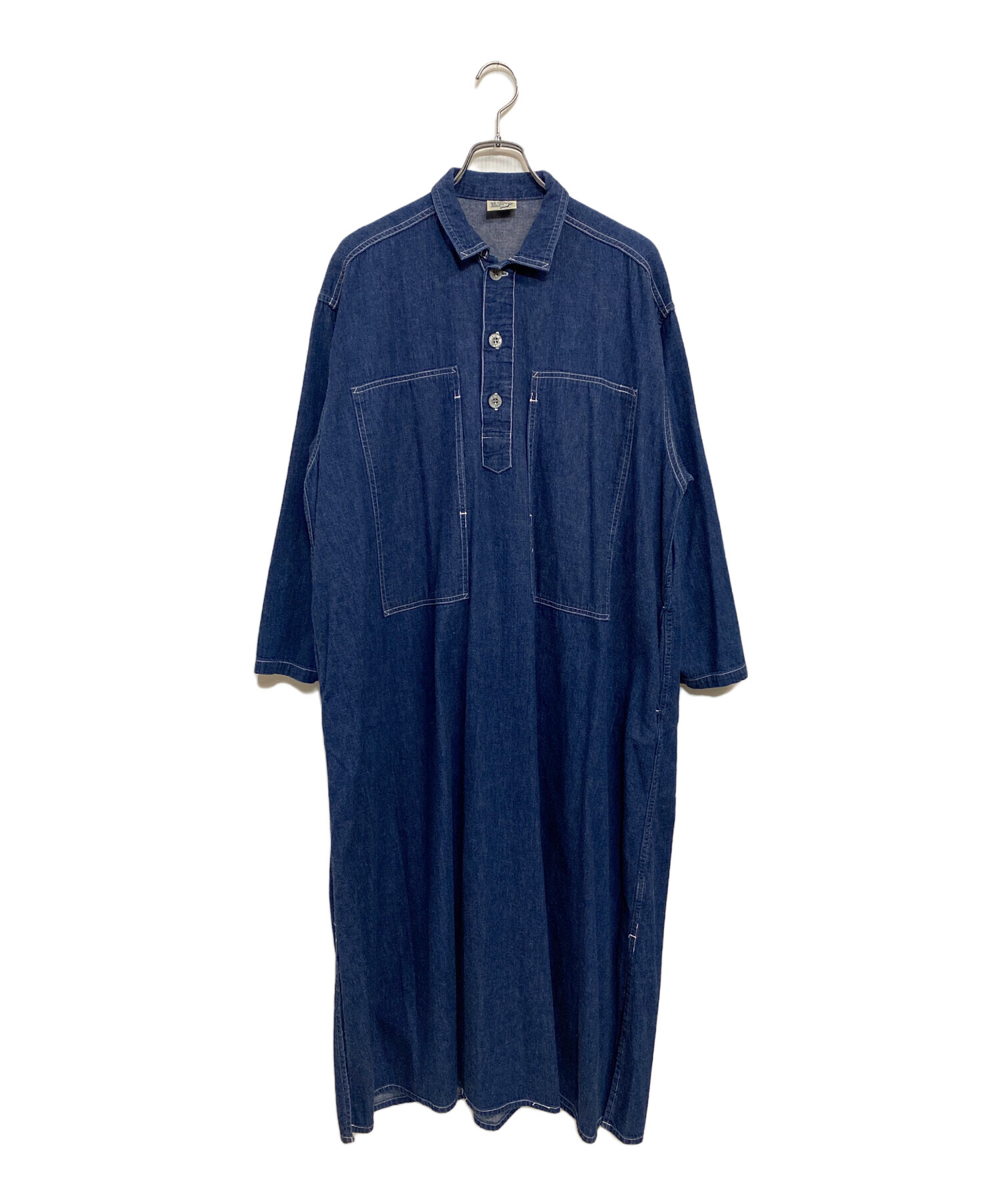 中古・古着通販】orSlow (オアスロウ) デニム プルオーバーシャツ