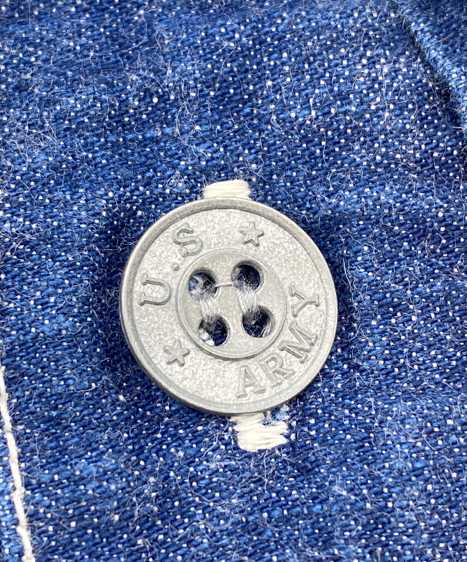 中古・古着通販】orSlow (オアスロウ) デニム プルオーバーシャツ