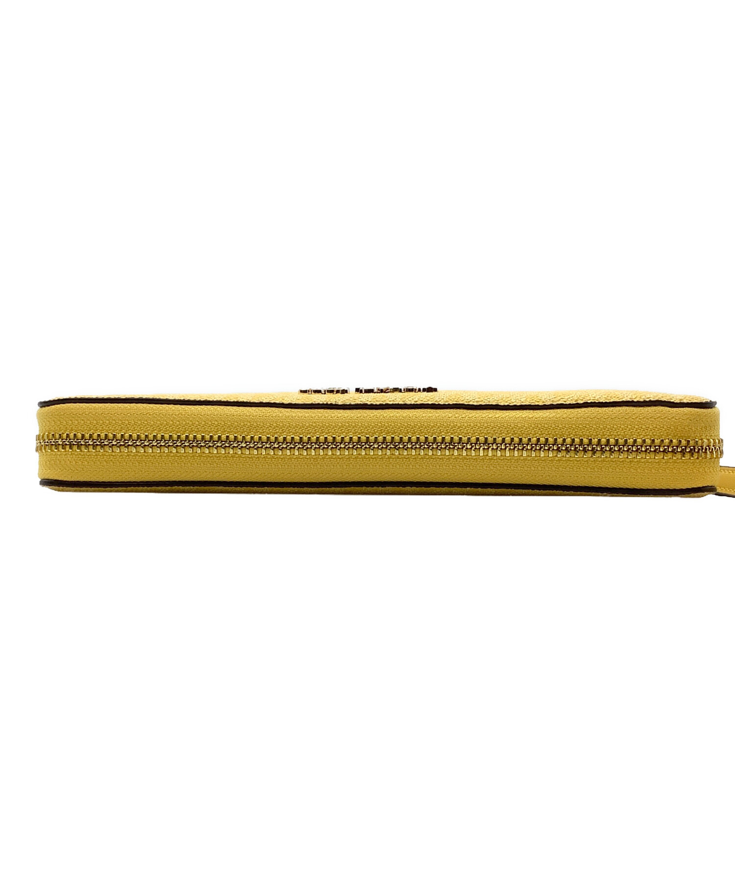 中古・古着通販】MICHAEL KORS (マイケル・コース) 長財布 イエロー 