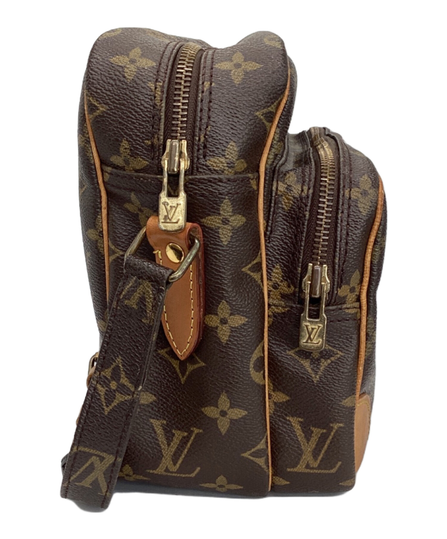 LOUIS VUITTON ルイヴィトン ショルダーバッグ  茶 【古着】【中古】【送料無料】 中古・古着通販】LOUIS VUITTON (ルイ ヴィトン) ショルダーバッグ