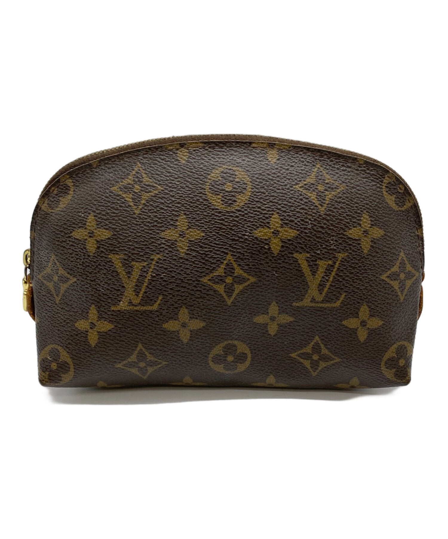 LOUIS VUITTON ポシェット 化粧ポーチ　コスメ　ポーチ ブラウン 中古・古着通販】LOUIS VUITTON (ルイ ヴィトン) コスメポーチ
