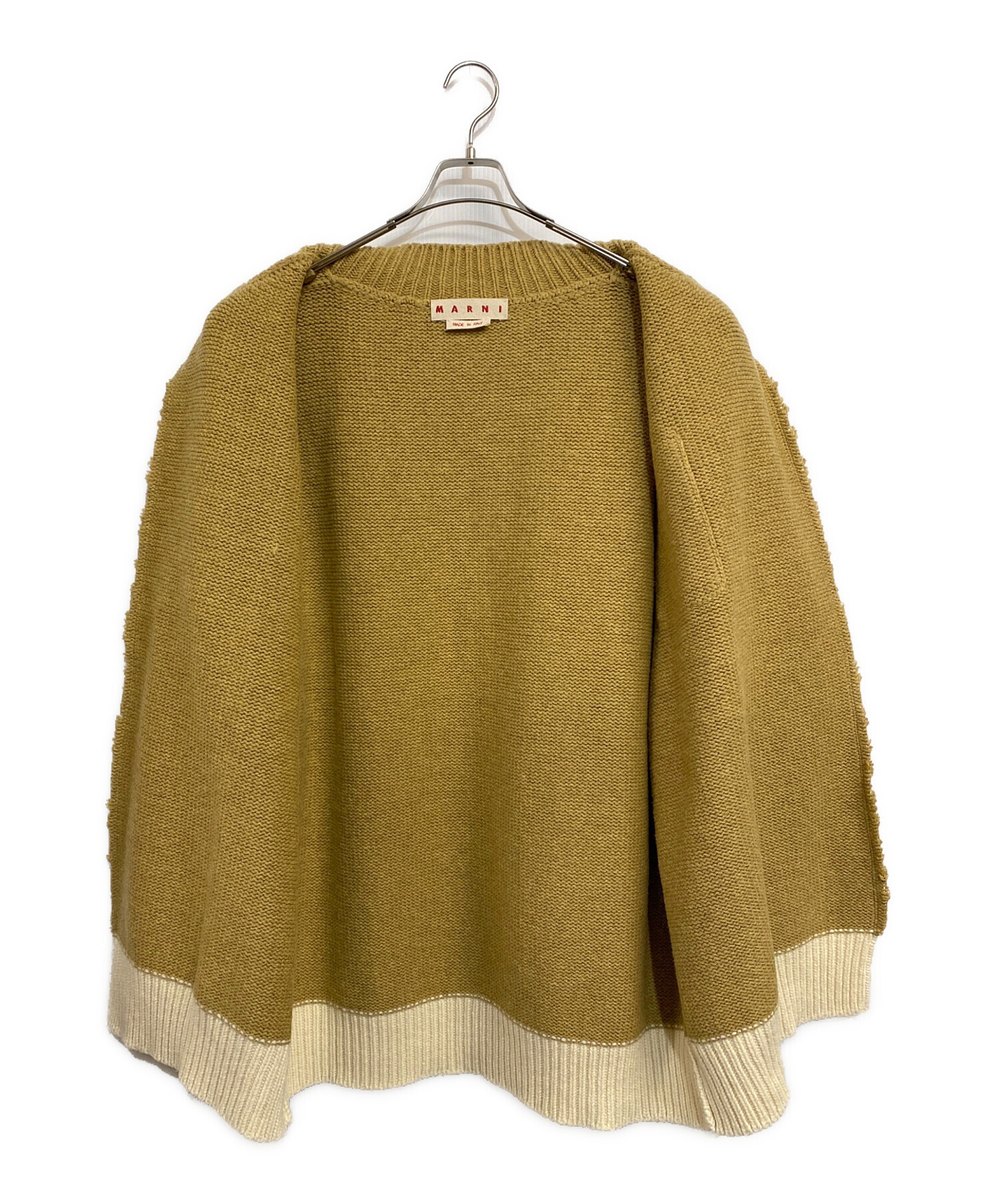 MARNI イエロー　カーディガン サイズ46 MARNI イエロー カーディガン サイズ46