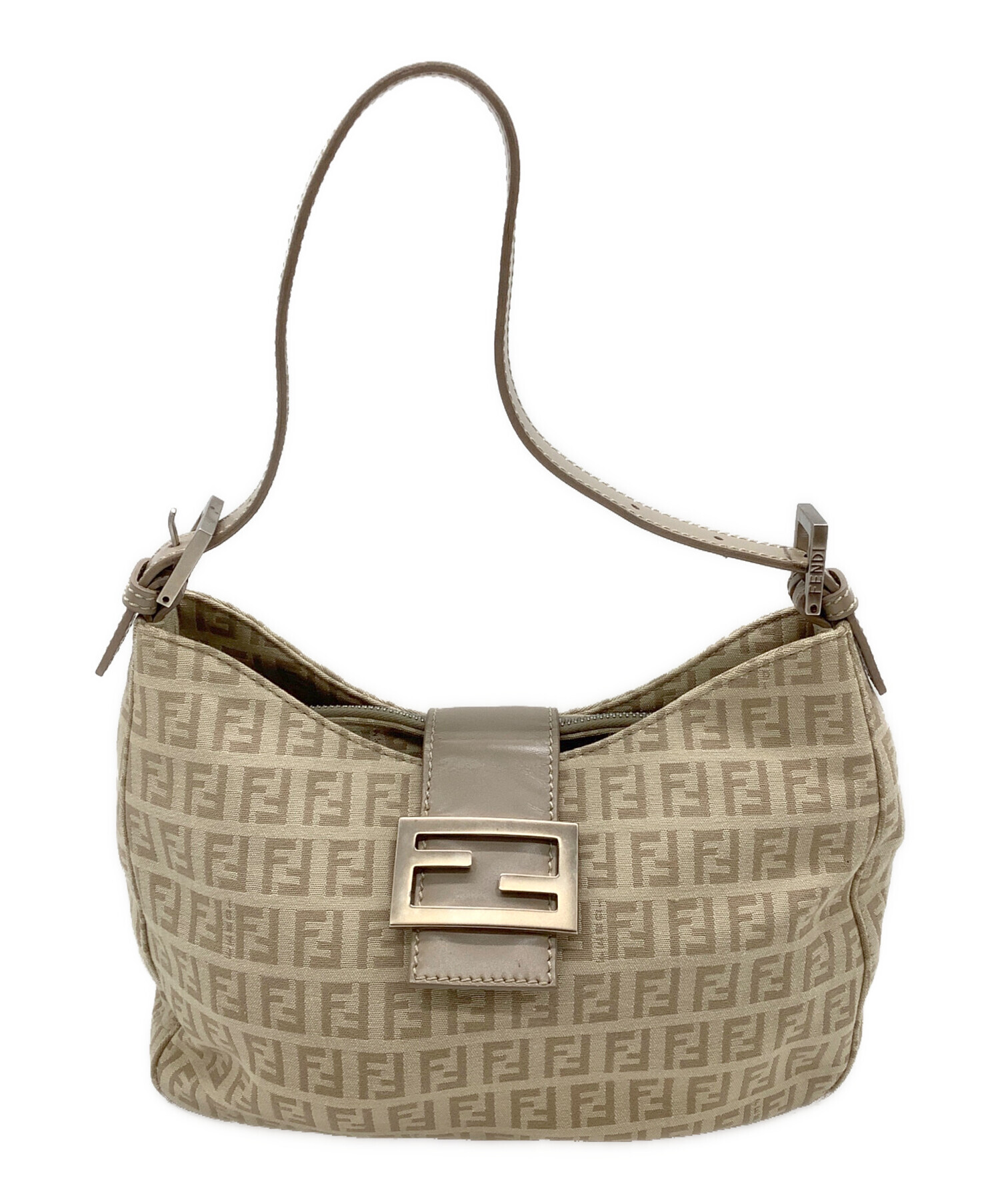 中古・古着通販】FENDI (フェンディ) ショルダーバッグ ベージュ 