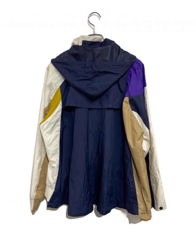 NIKE×sacai ダブルジップジャケット ネイビー 中古・古着通販】NIKE (ナイキ) sacai (サカイ) Double-Zip Jacket