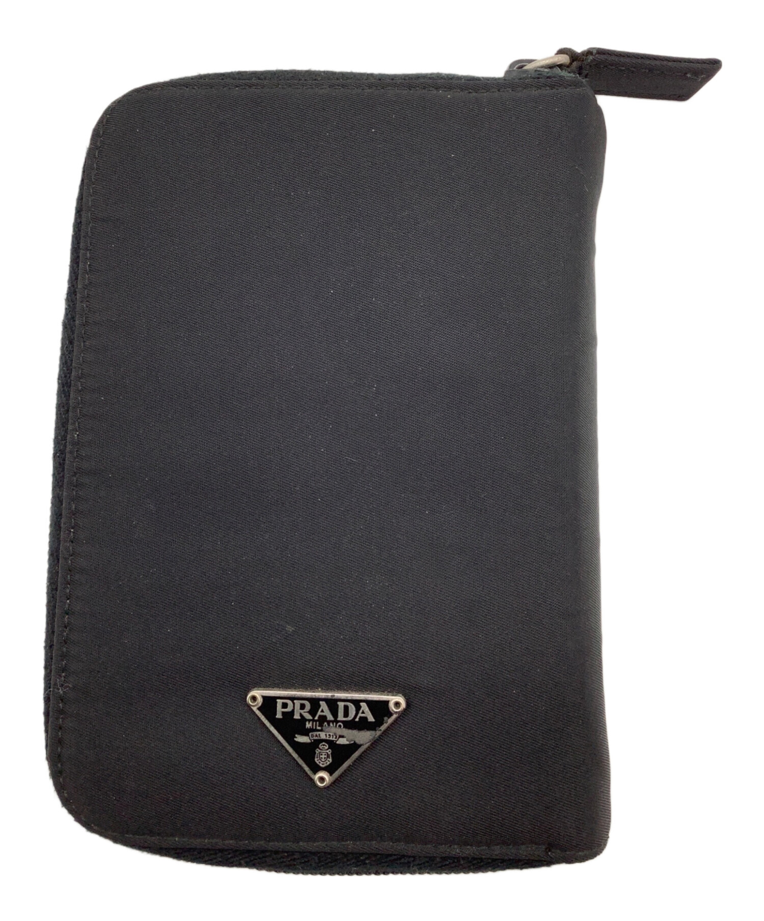 中古・古着通販】PRADA (プラダ) 手帳カバー ブラック｜ブランド・古着