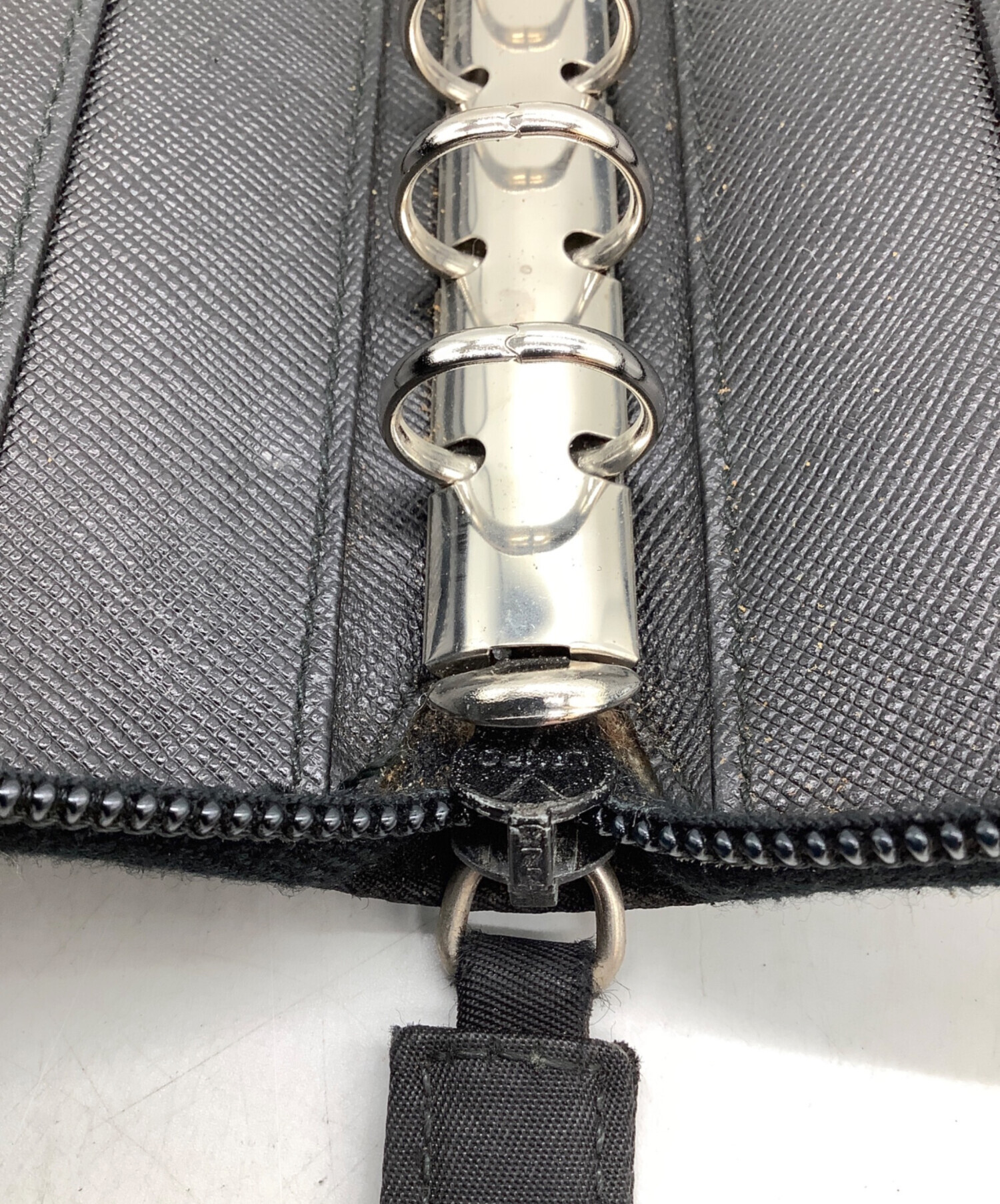 中古・古着通販】PRADA (プラダ) 手帳カバー ブラック｜ブランド・古着
