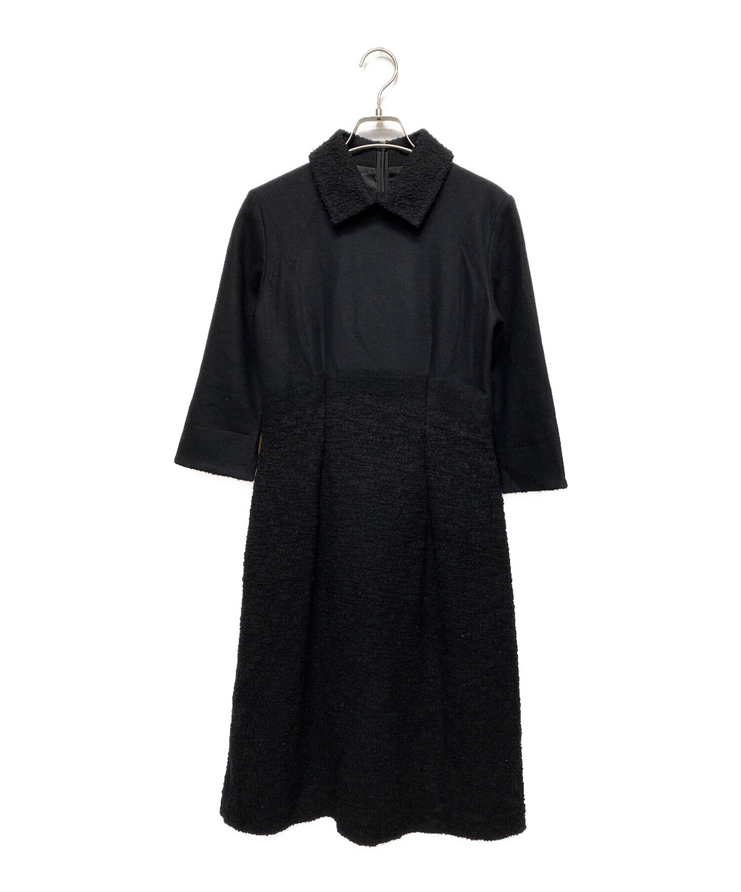 中古・古着通販Sybilla (シビラ) ウール ドッキングワンピース