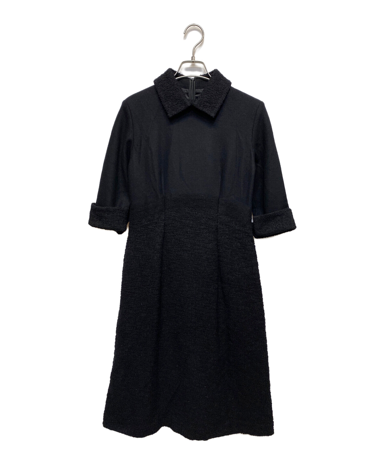 中古・古着通販】Sybilla (シビラ) ウール ドッキングワンピース 