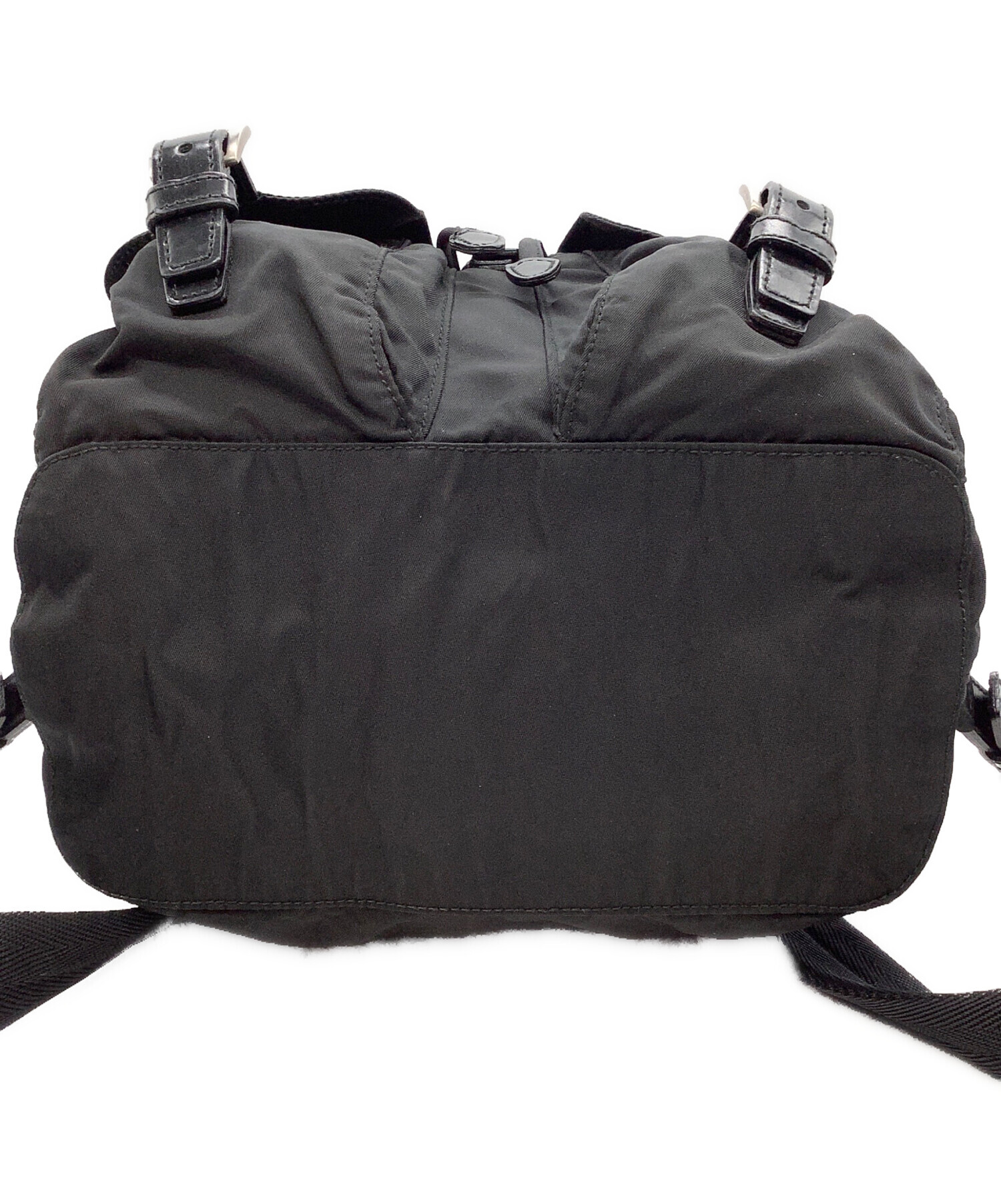 中古・古着通販】PRADA (プラダ) ナイロンリュック ブラック｜ブランド