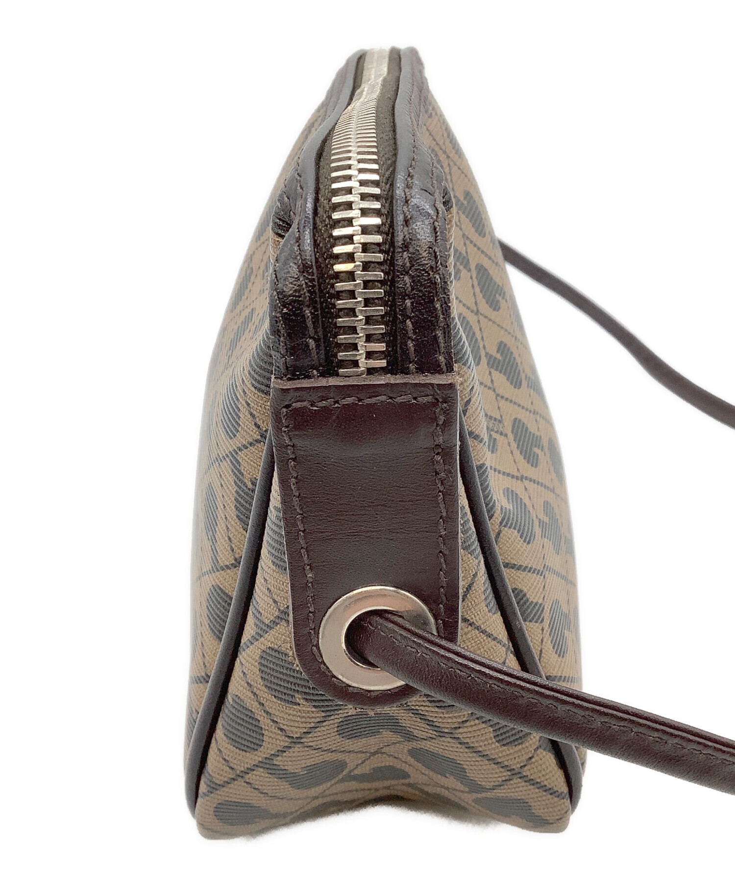 中古・古着通販】GHERARDINI (ゲラルディーニ) ポシェット ブラウン