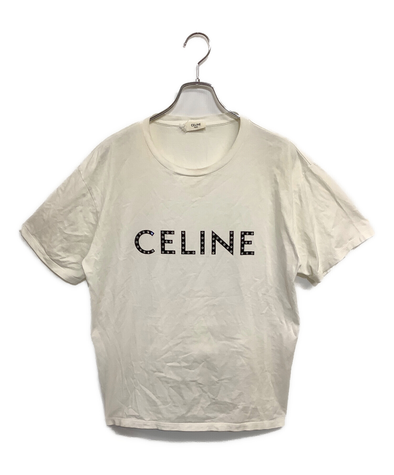 CELINE ストーン装飾 Tシャツ XS CELINE ストーン装飾 Tシャツ XS