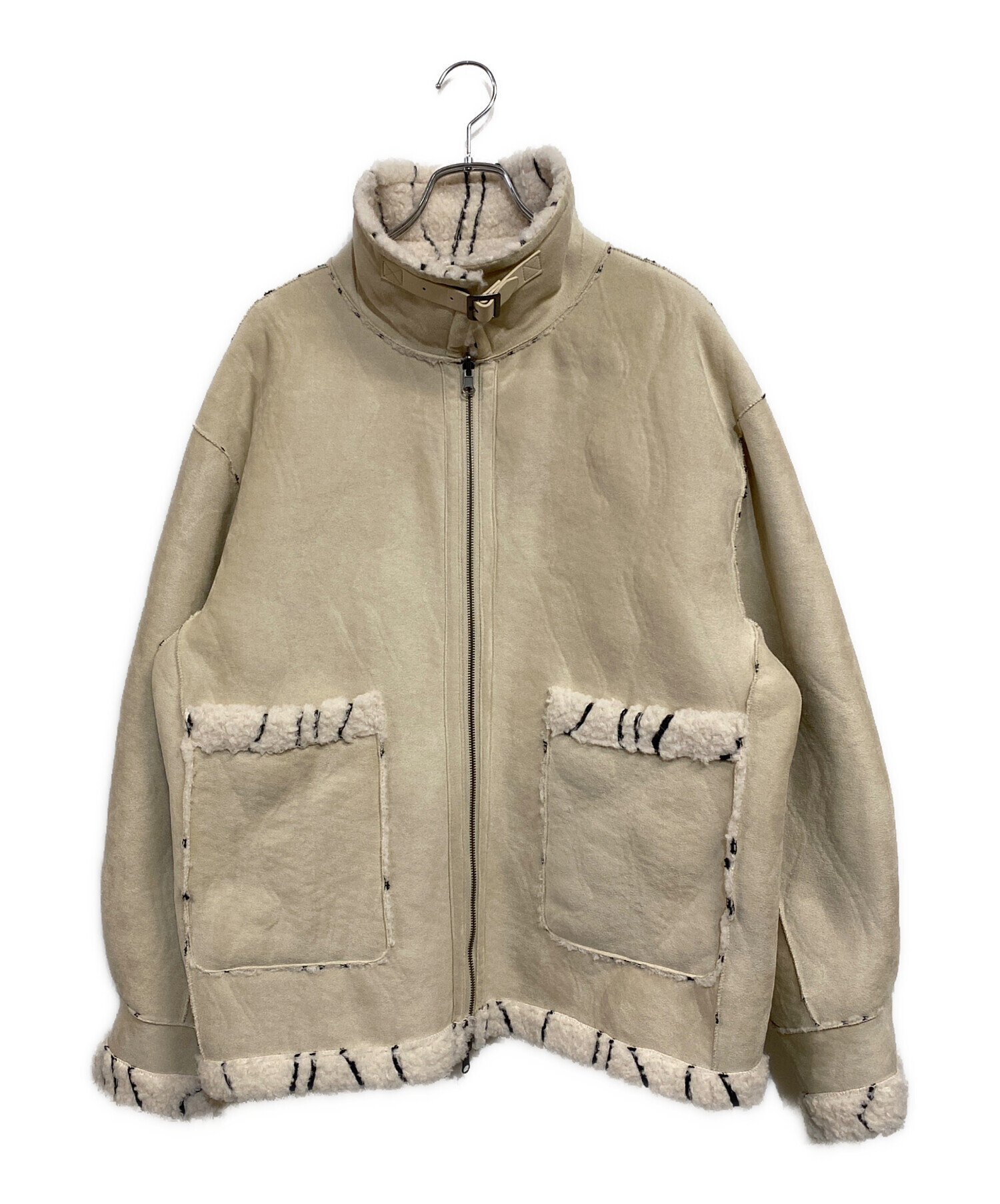 中古・古着通販】KASTANE (カスタネ) ウェーブボアフライトジャケット