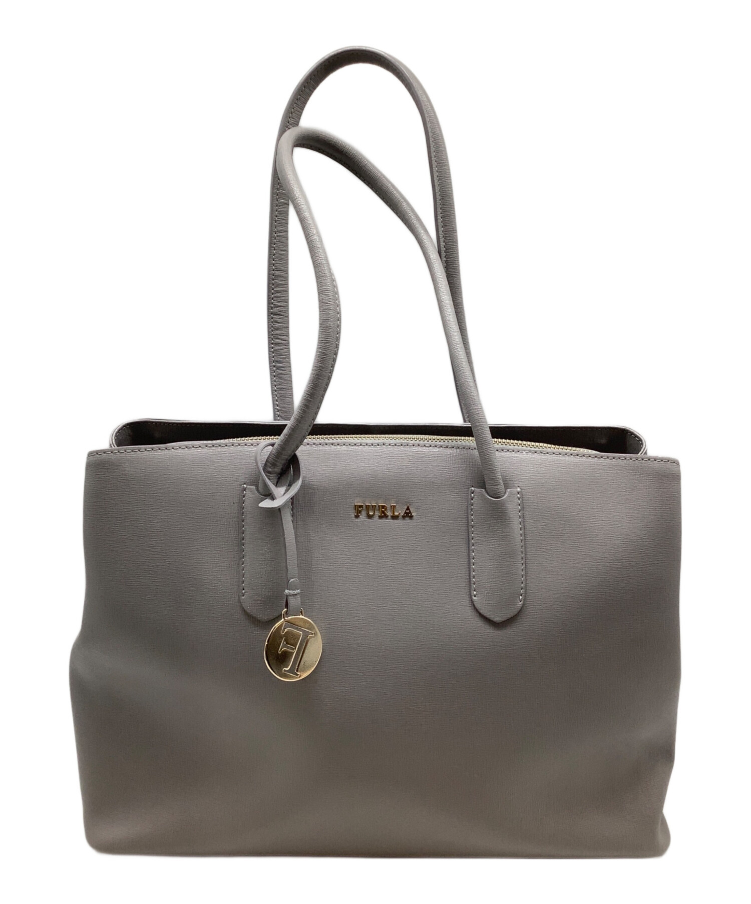 FURLA フルラ TESSA テッサ トートバッグ A4 大容量 通勤 中古・古着通販】FURLA (フルラ) トートバッグ TESSA（テッサ