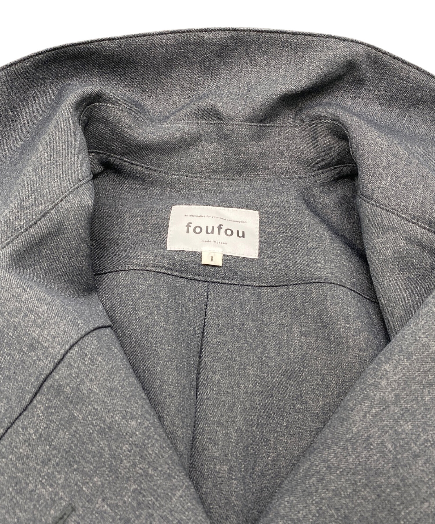 中古・古着通販】foufou (フーフー ザドレス) 20AW primitive tuck 中古・古着通販】foufou (フーフー ザドレス) 20AW primitive tuck