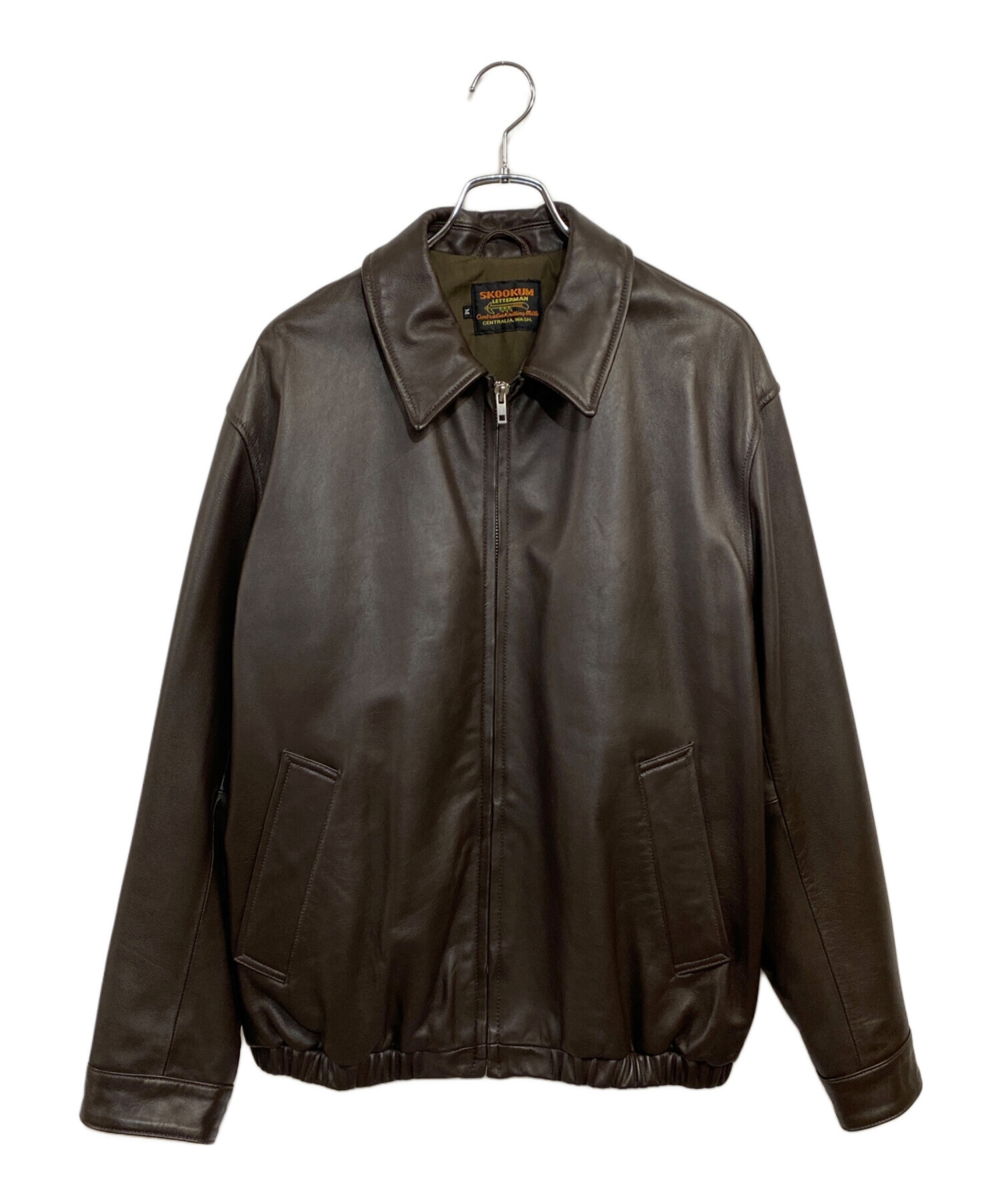 SKOOKUM×JOURNAL STANDARD relume A-2 ブラウン 中古・古着通販】skookum (スクーカム) JOURNAL STANDARD relume