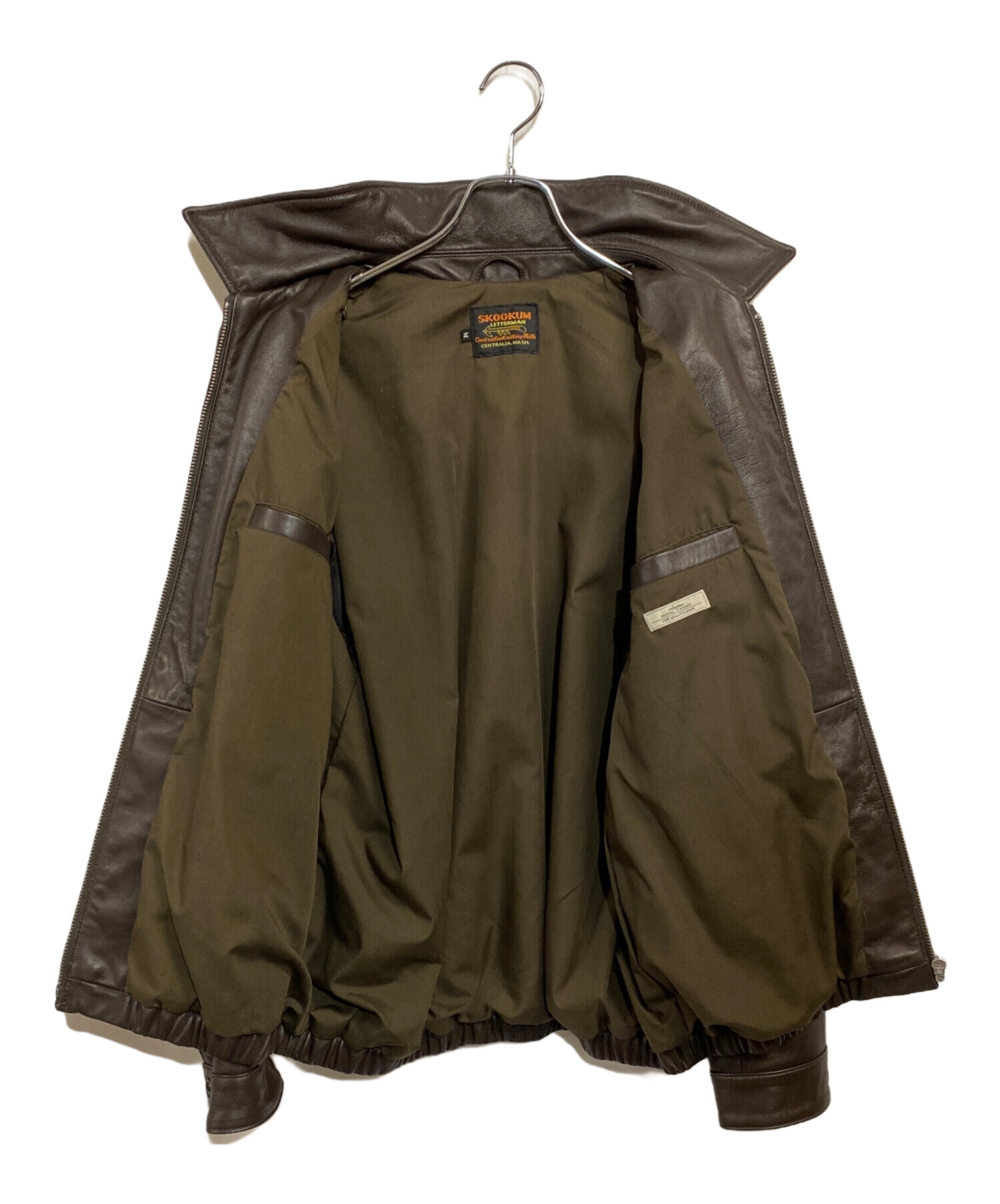 美品 スクーカム × ジャーナルスタンダード 牛革 カウレザージャケット M 中古・古着通販】skookum (スクーカム) JOURNAL STANDARD relume