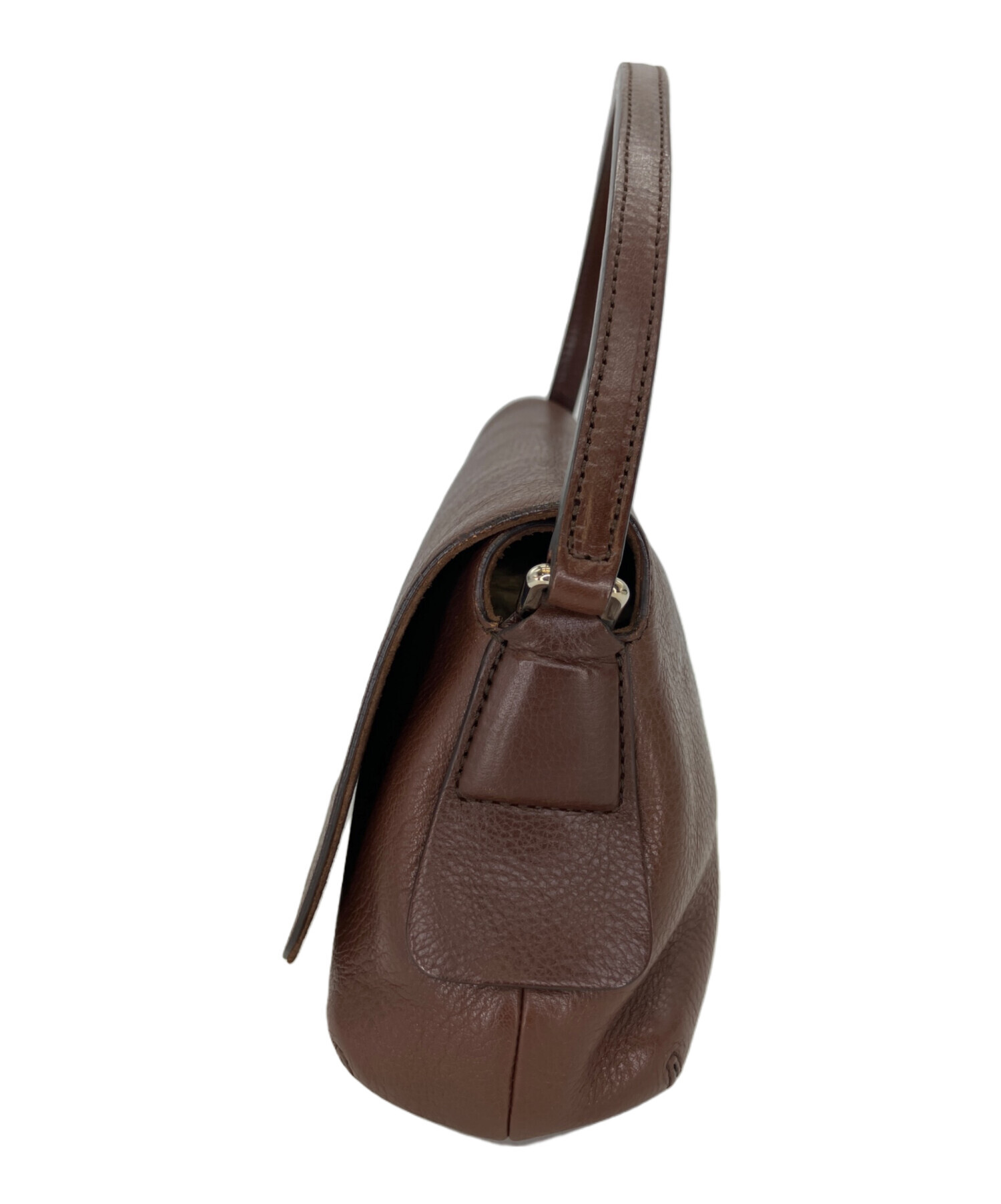 中古・古着通販】HIROFU (ヒロフ) ハンドバッグ ブラウン｜ブランド