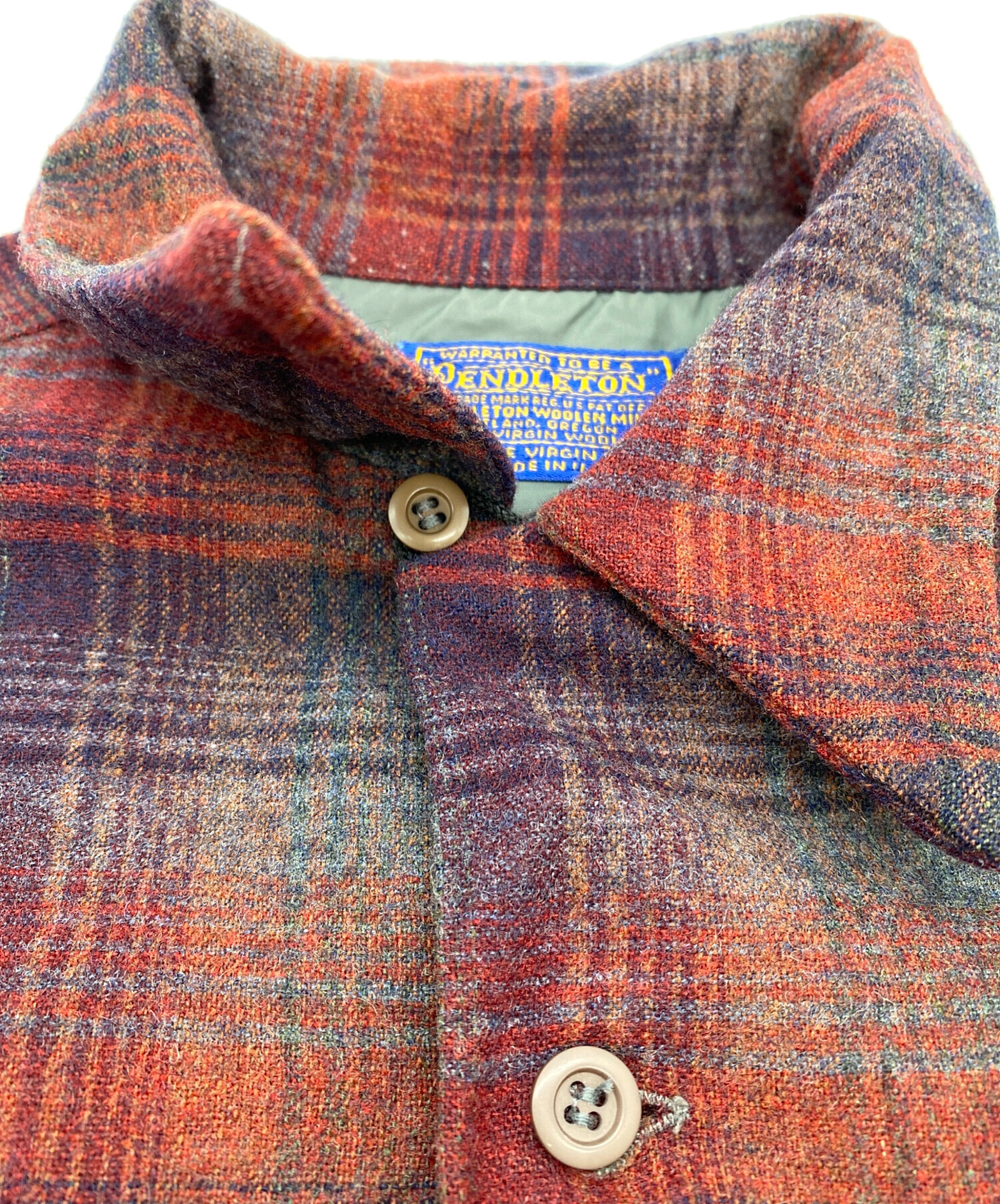 古着 PENDLETON (ペンドルトン) 70's WOOL HUNTING JACKET - Made in