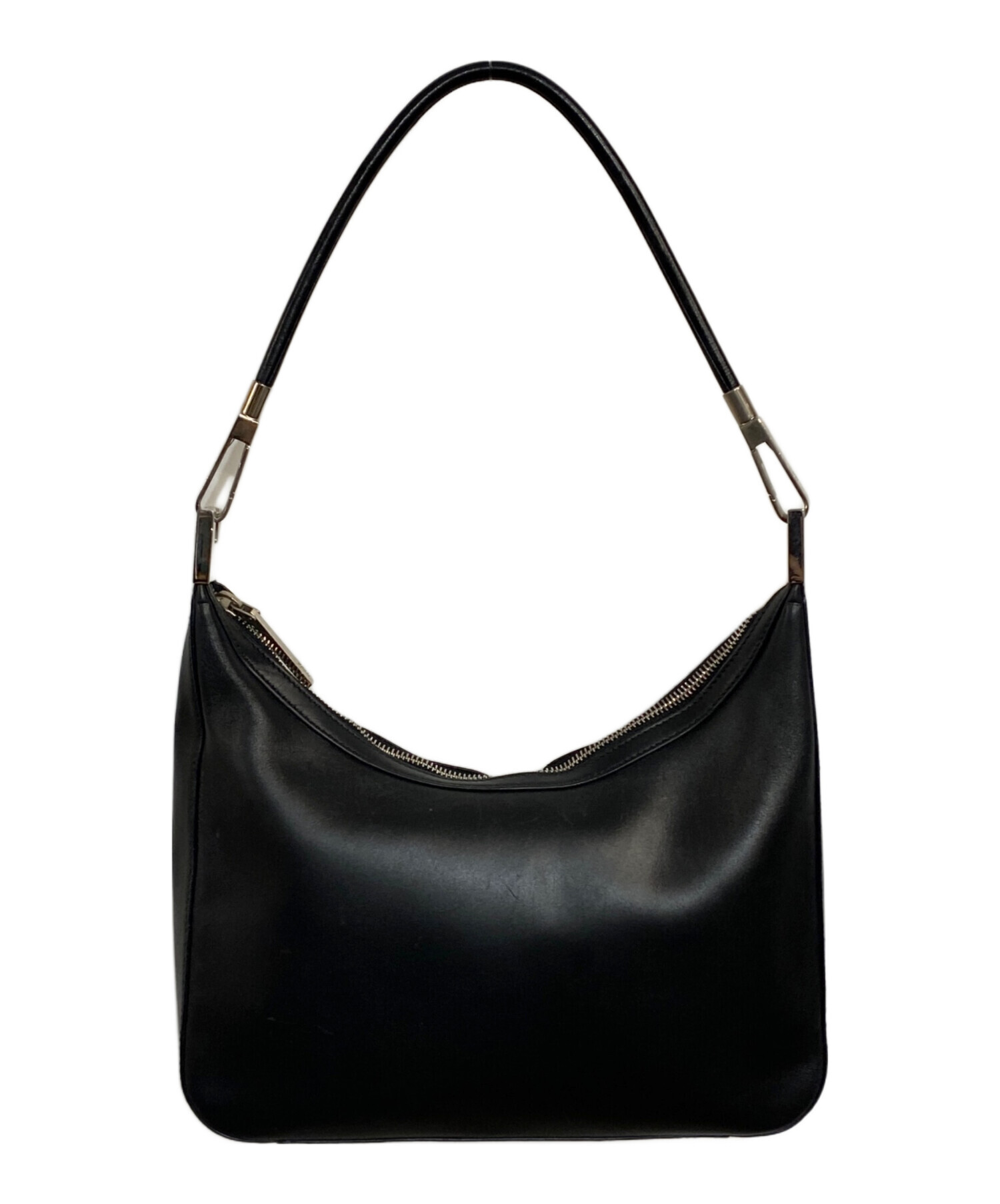 中古・古着通販】GUCCI (グッチ) ワンショルダーバッグ ブラック