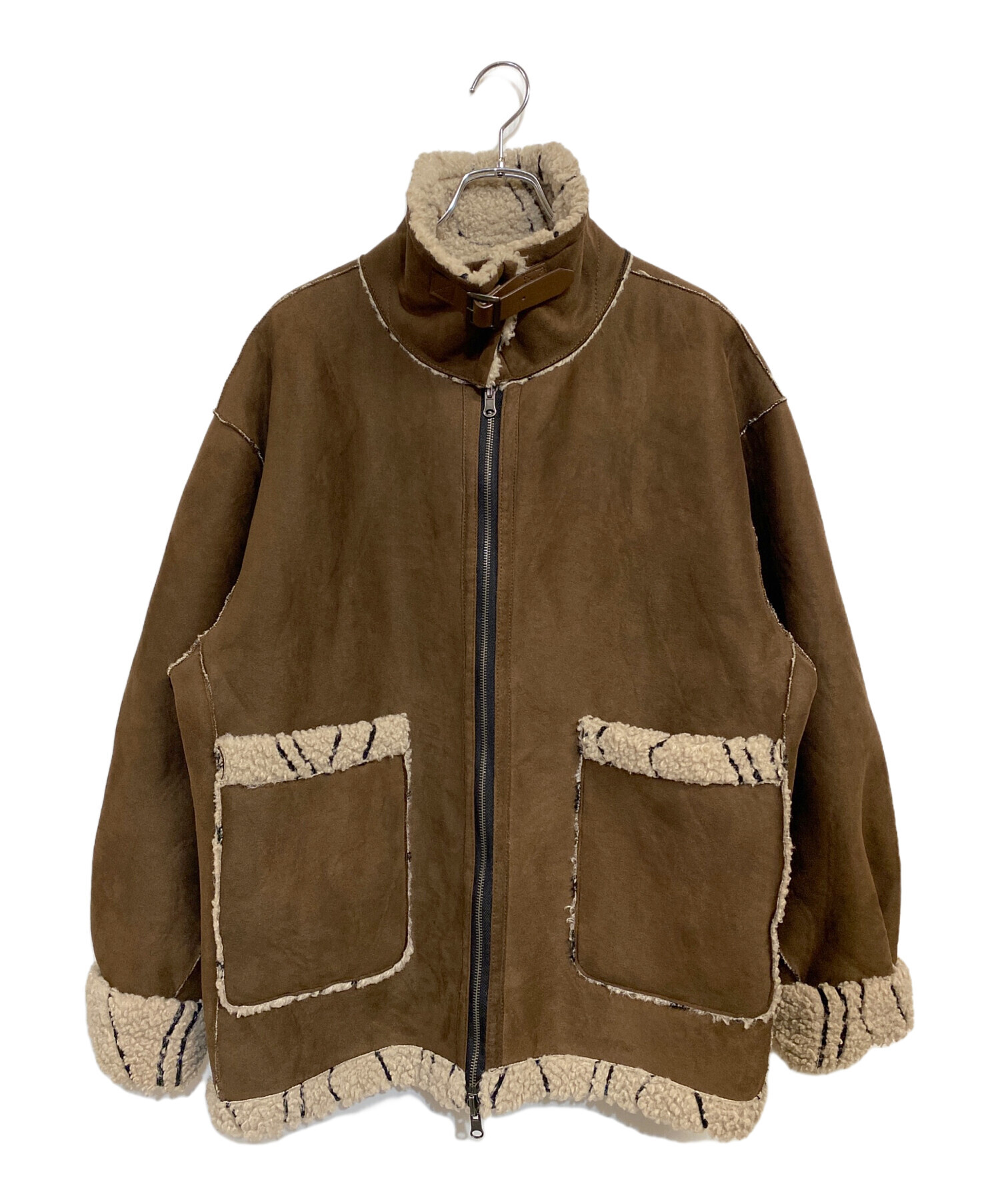 中古・古着通販】KASTANE (カスタネ) ウェーブボアフライトジャケット