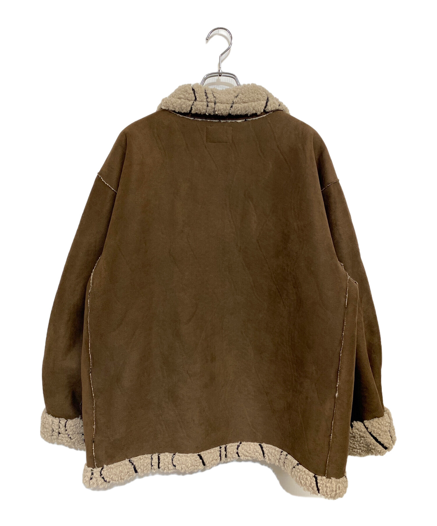 中古・古着通販】KASTANE (カスタネ) ウェーブボアフライトジャケット