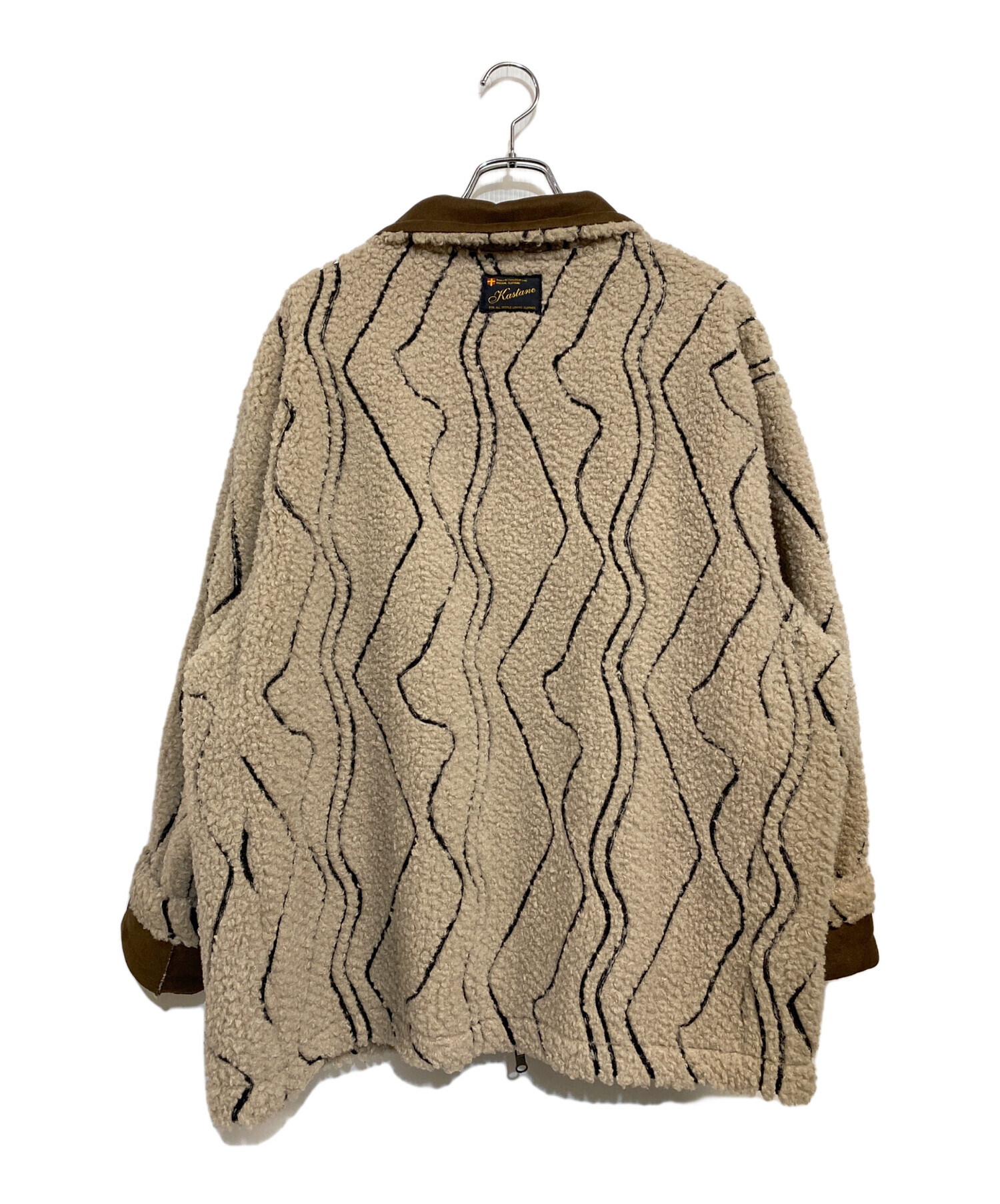 中古・古着通販】KASTANE (カスタネ) ウェーブボアフライトジャケット