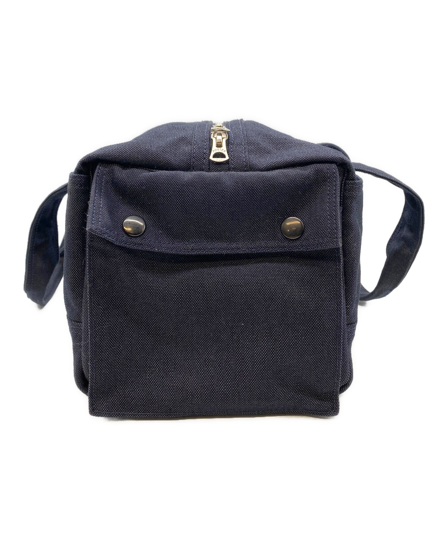 中古・古着通販】PORTER (ポーター) ミニボストンバッグ ブラック