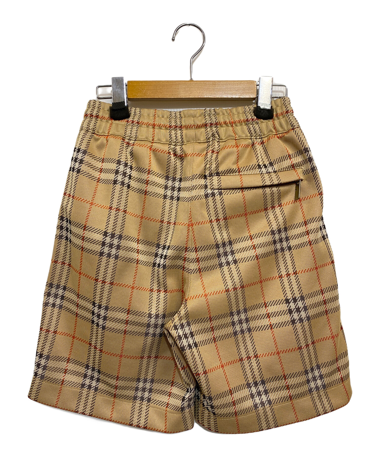 中古・古着通販】BURBERRY (バーバリー) チェックジャージーショーツ