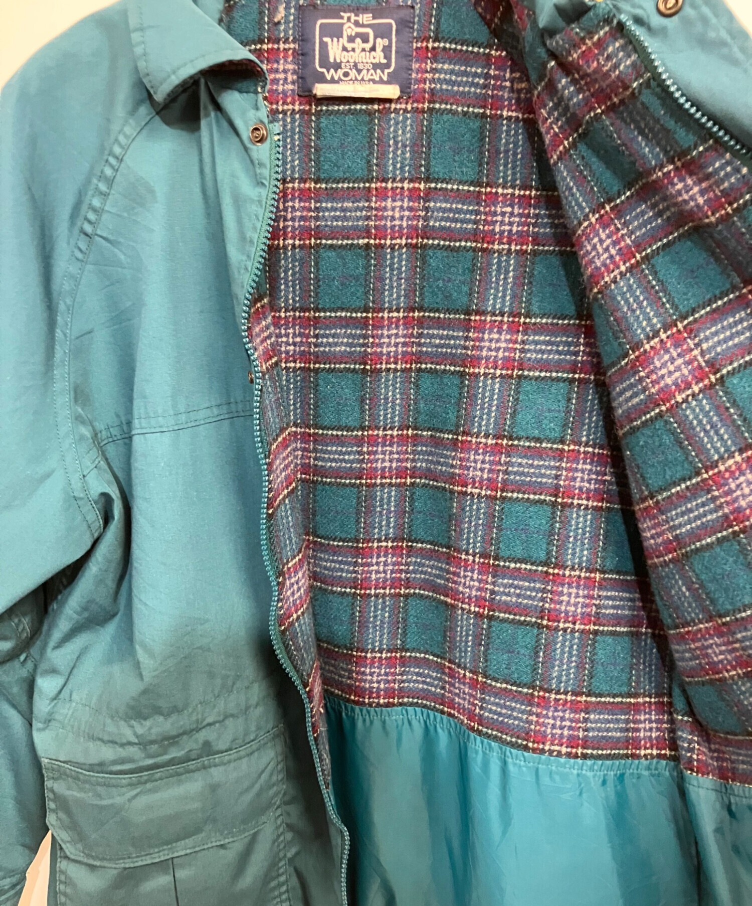 中古・古着通販】WOOLRICH (ウールリッチ) 80's裏ブランケット
