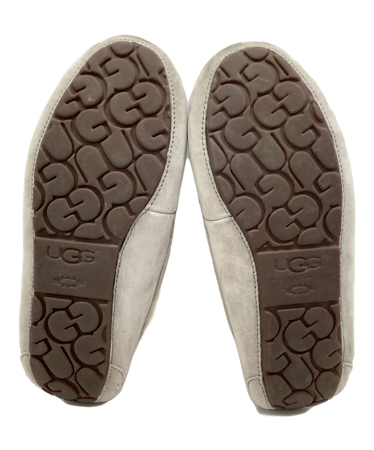 中古・古着通販】UGG (アグ) Ansley モカシンシューズ ライトグレー