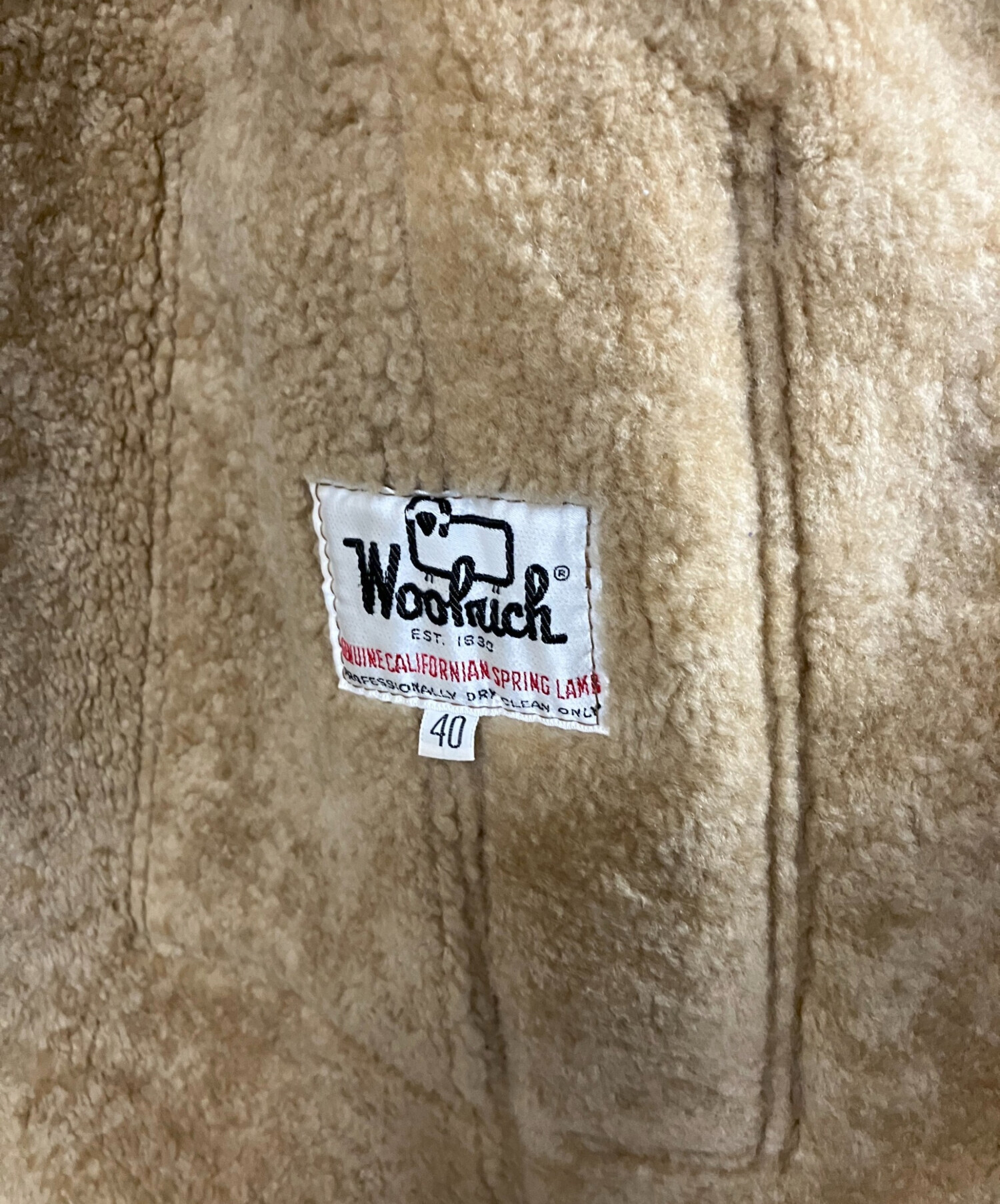 中古・古着通販】WOOLRICH (ウールリッチ) ヴィンテージムートンコート