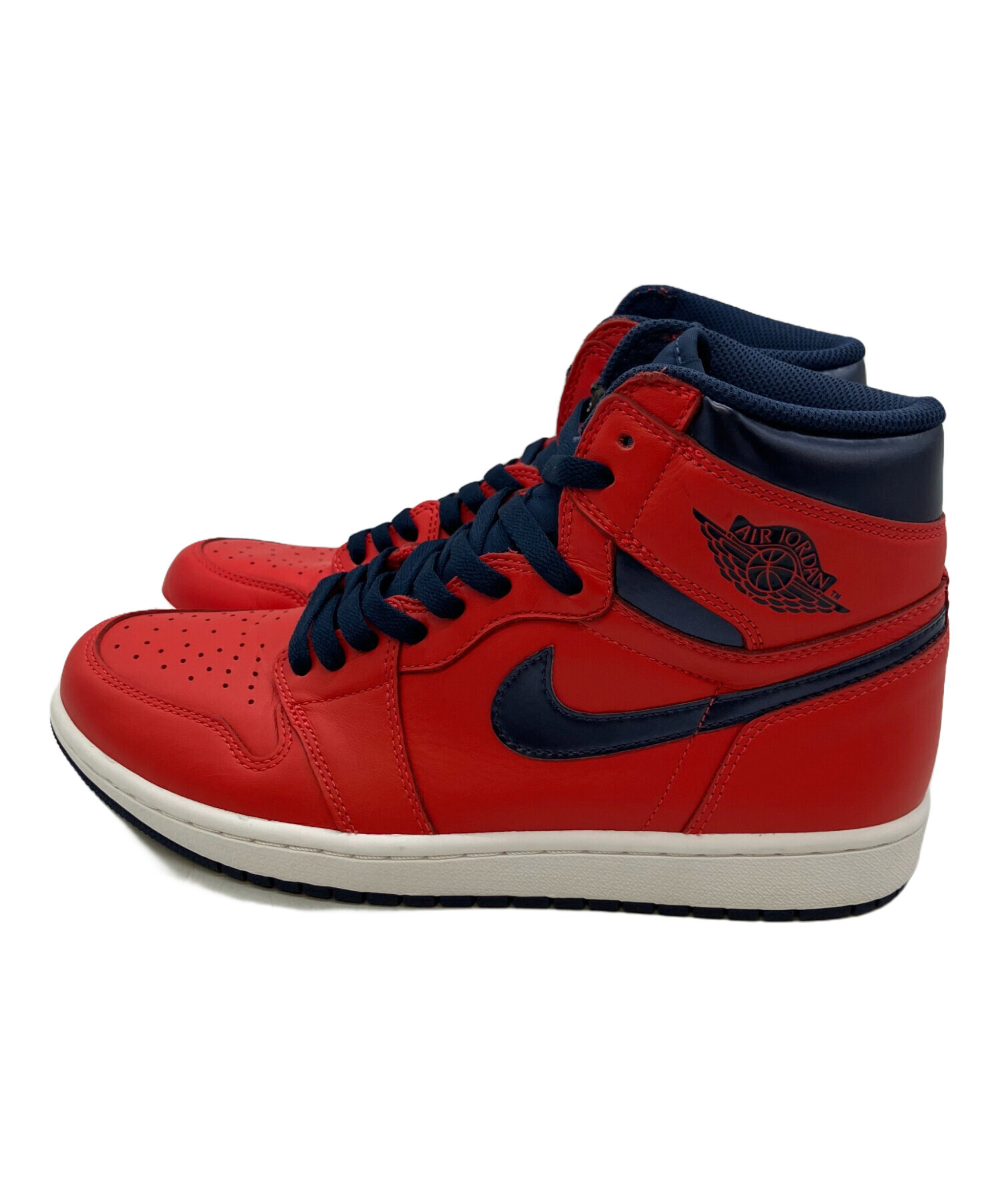 Nike Air Jordan 1 Retro High OG 美中品 26.5 中古・古着通販】NIKE (ナイキ) AIR JORDAN1 RETRO HIGH レッド×ブルー