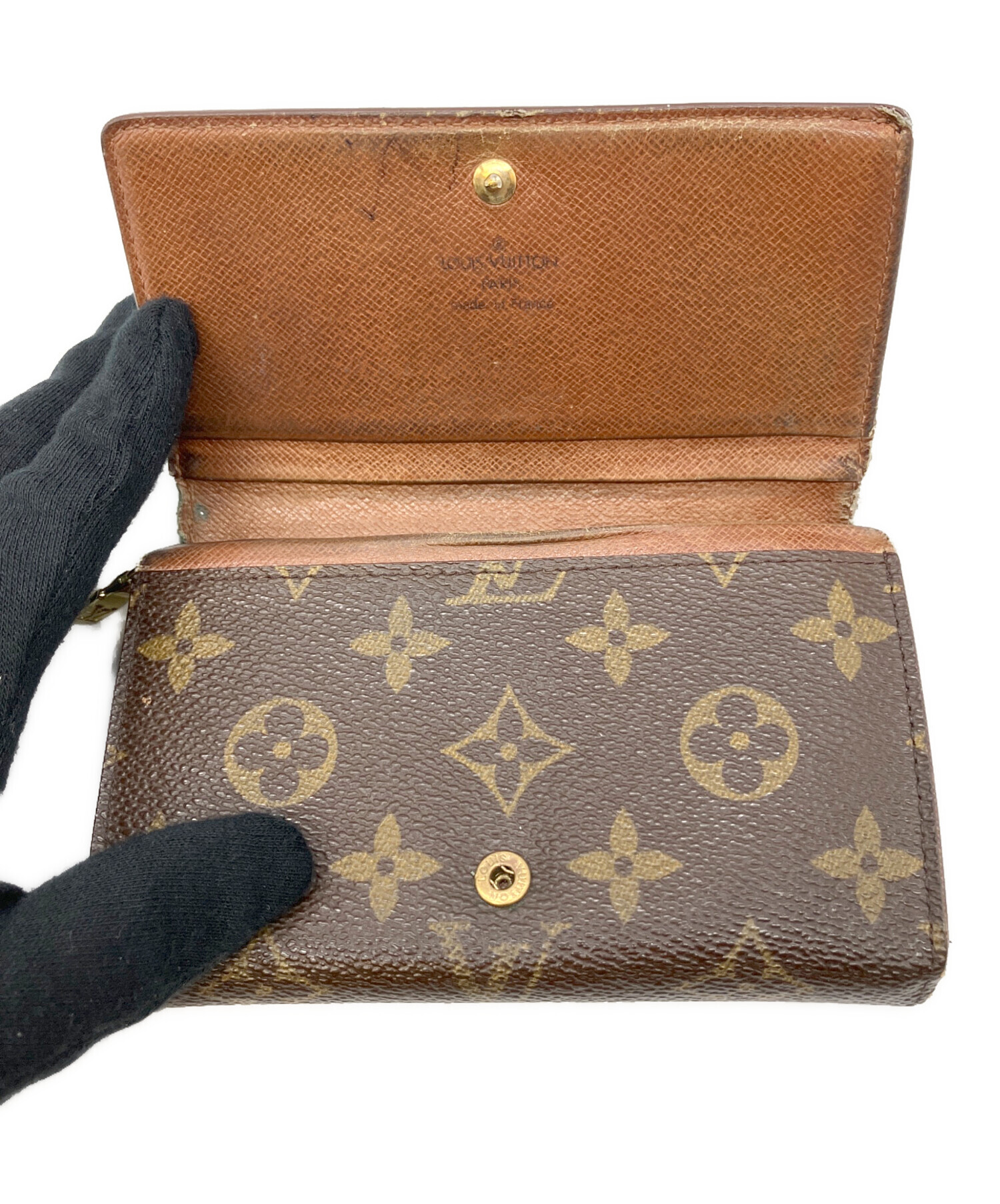 中古・古着通販】LOUIS VUITTON (ルイ ヴィトン) 2つ折り財布 