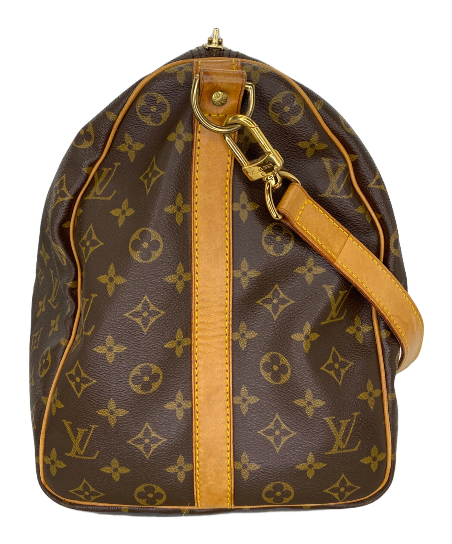 中古・古着通販】LOUIS VUITTON (ルイ ヴィトン) キーポル50 ブラウン