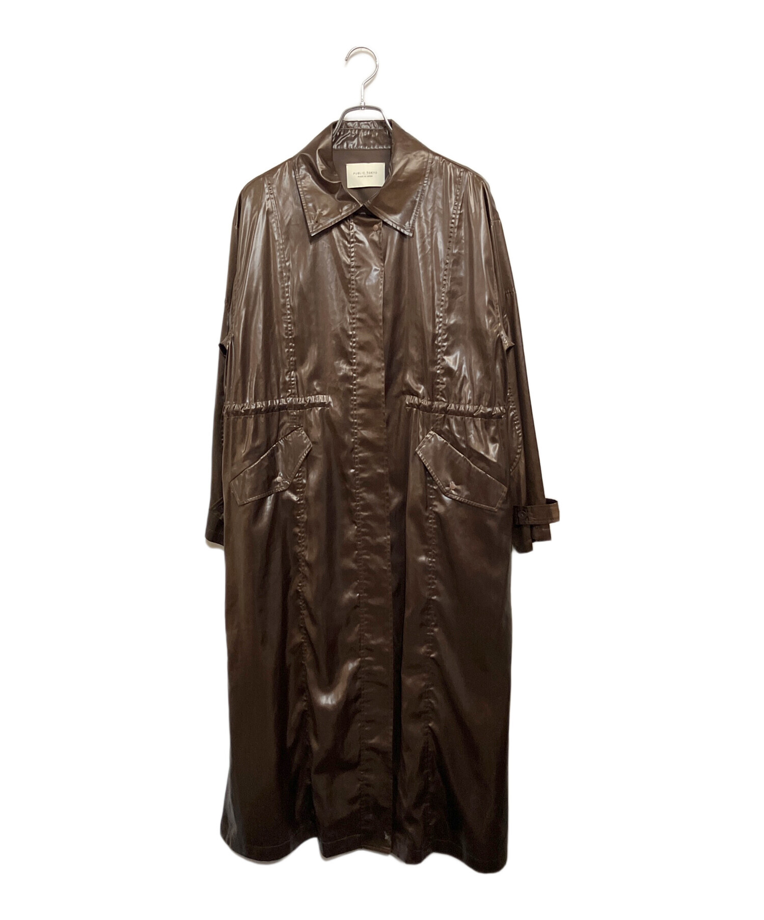 【タグ付き未使用】PUBLIC TOKYO コート 中古・古着通販】PUBLIC TOKYO (パブリックトウキョウ) 21AW レザー