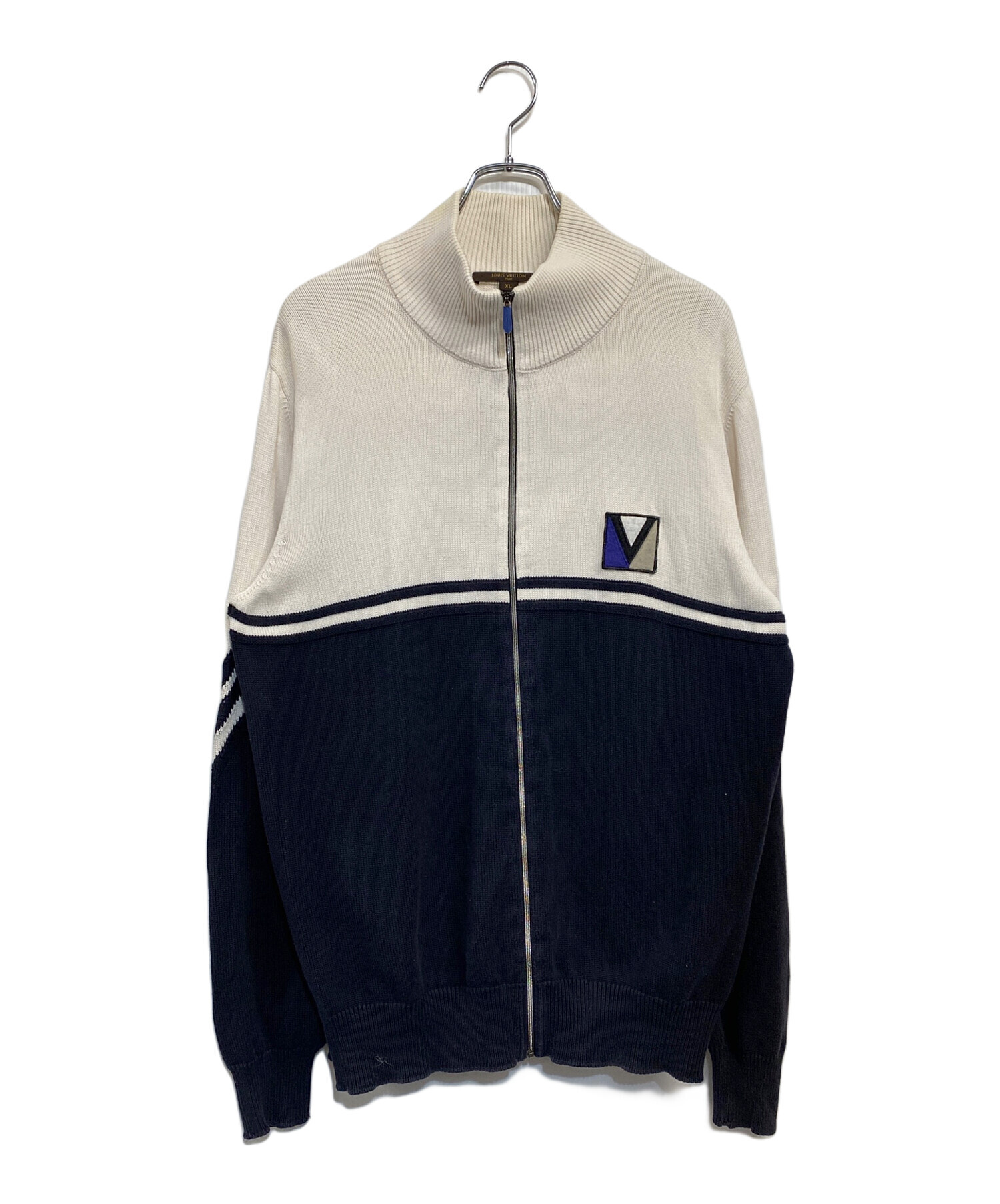 ルイヴィトン　Louis Vuitton コットンニットジャケット 中古・古着通販】LOUIS VUITTON (ルイ ヴィトン) ニットジャケット