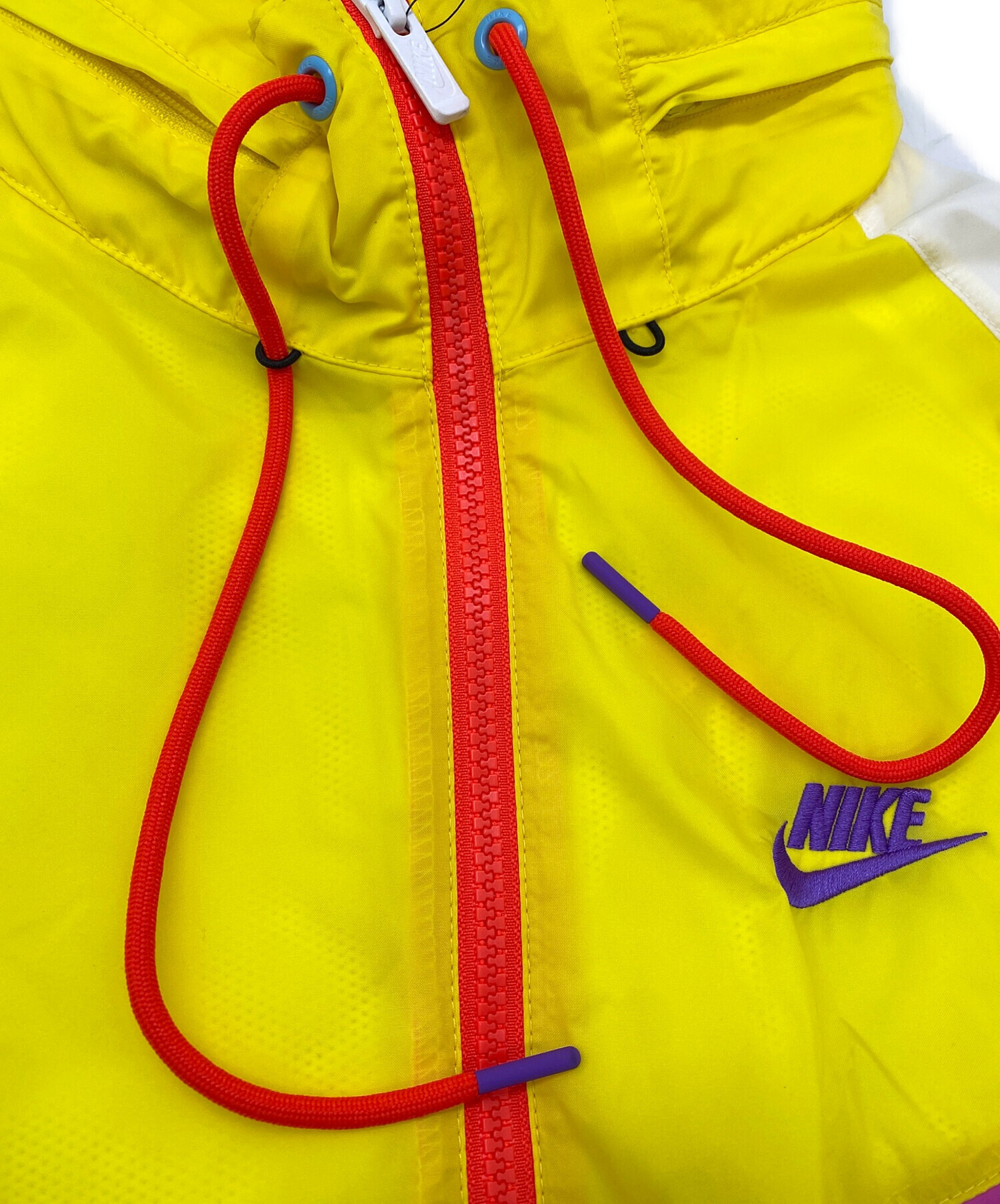 中古・古着通販】NIKE (ナイキ) PACKABLE HOOD WINDBREAKER イエロー