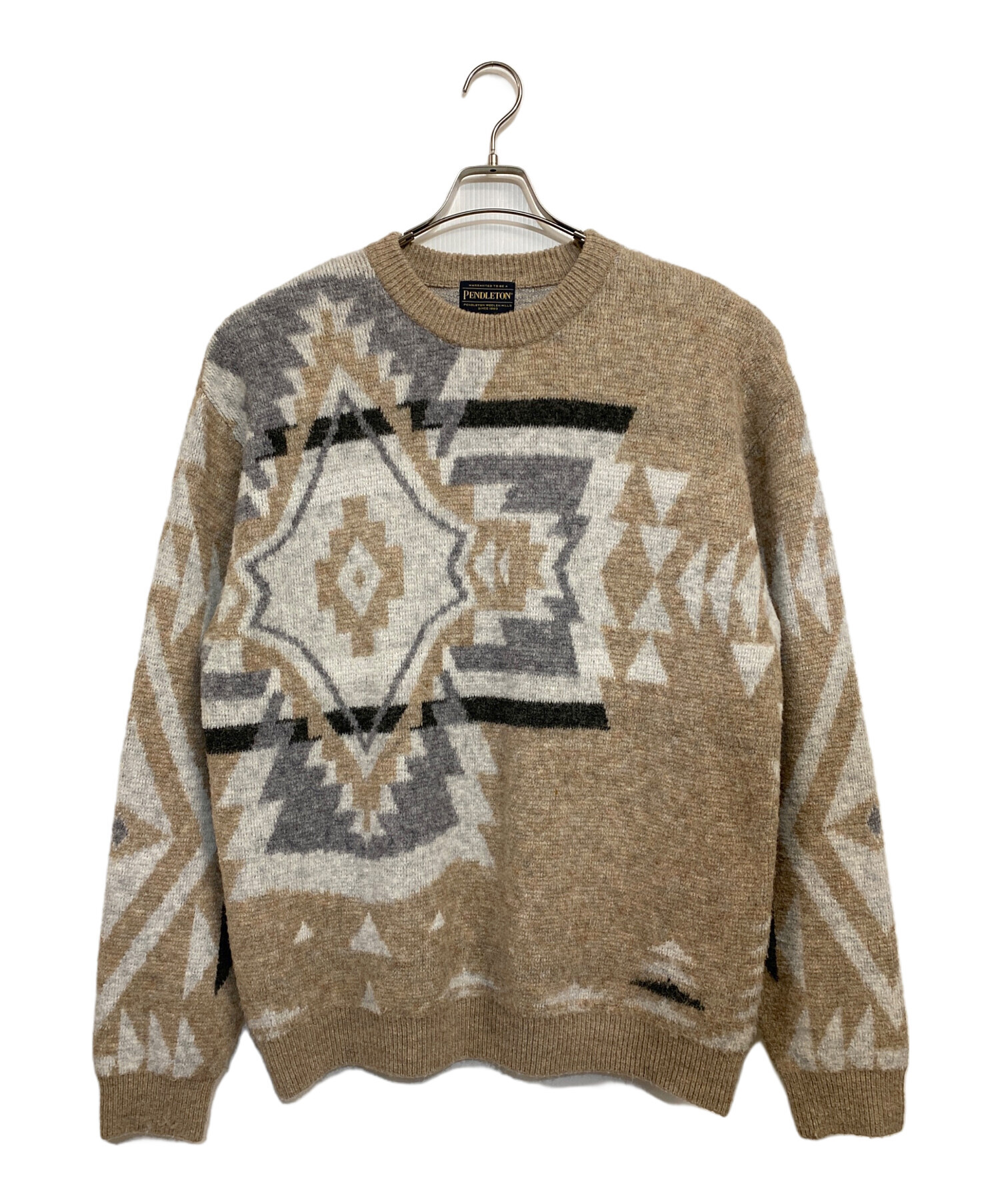 中古・古着通販】PENDLETON (ペンドルトン) 厚手ニット ブラウン