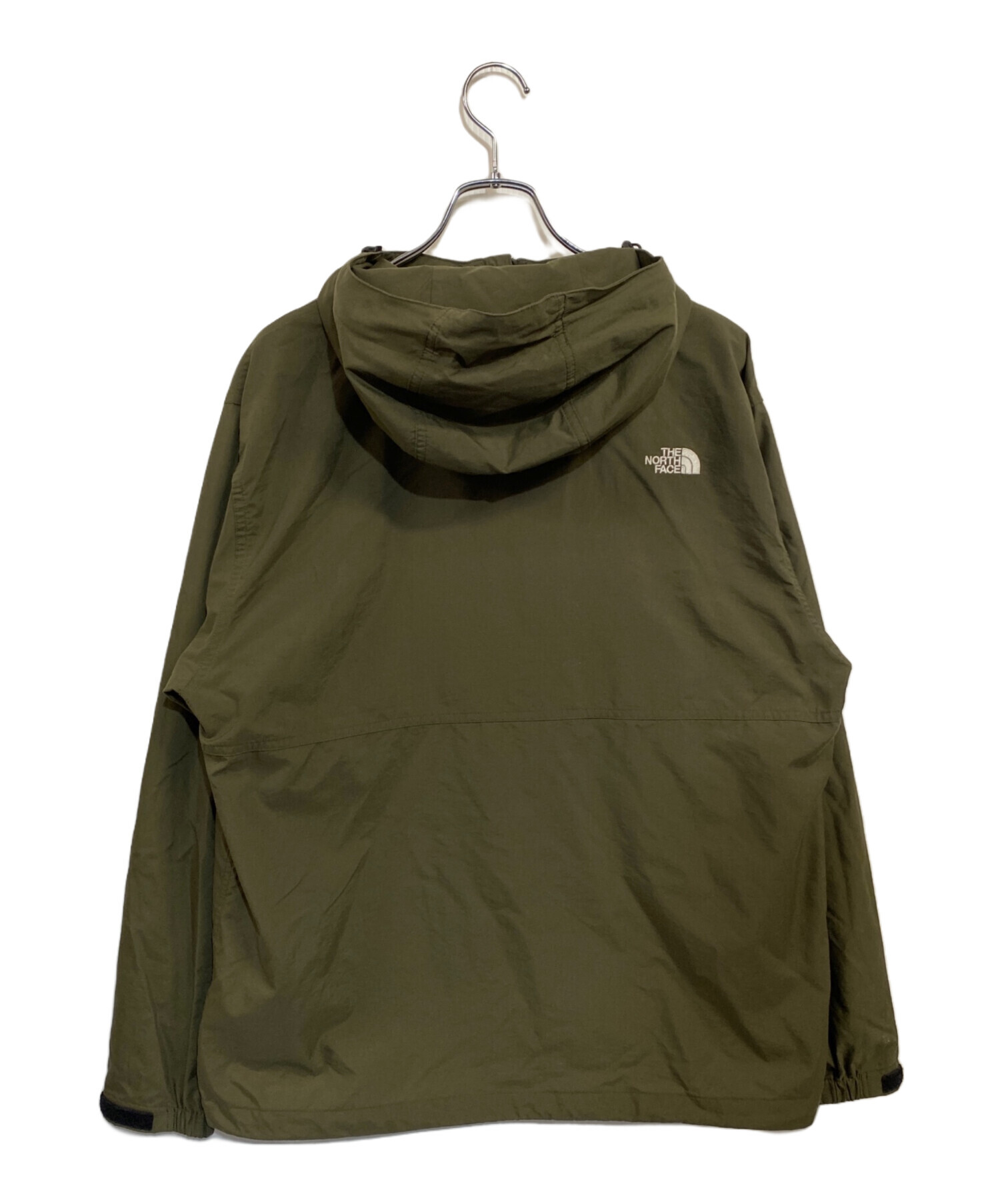 未使用 ザノースフェイス ナイロンジャケット L ブラック グリーン 中古・古着通販】THE NORTH FACE (ザ ノース フェイス) コンパクト