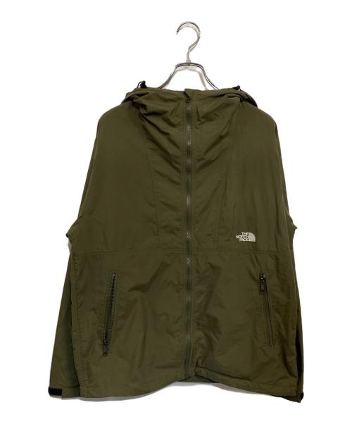 未使用 ザノースフェイス ナイロンジャケット L ブラック グリーン 中古・古着通販】THE NORTH FACE (ザ ノース フェイス) コンパクト