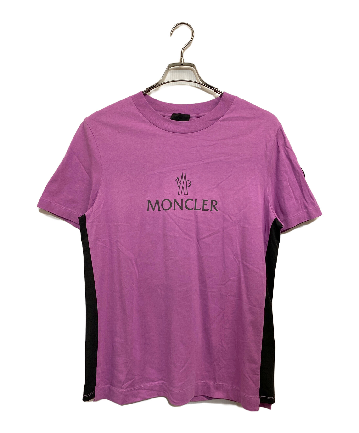 中古・古着通販】MONCLER (モンクレール) MAGLIA MANICHE CORTE ピンク