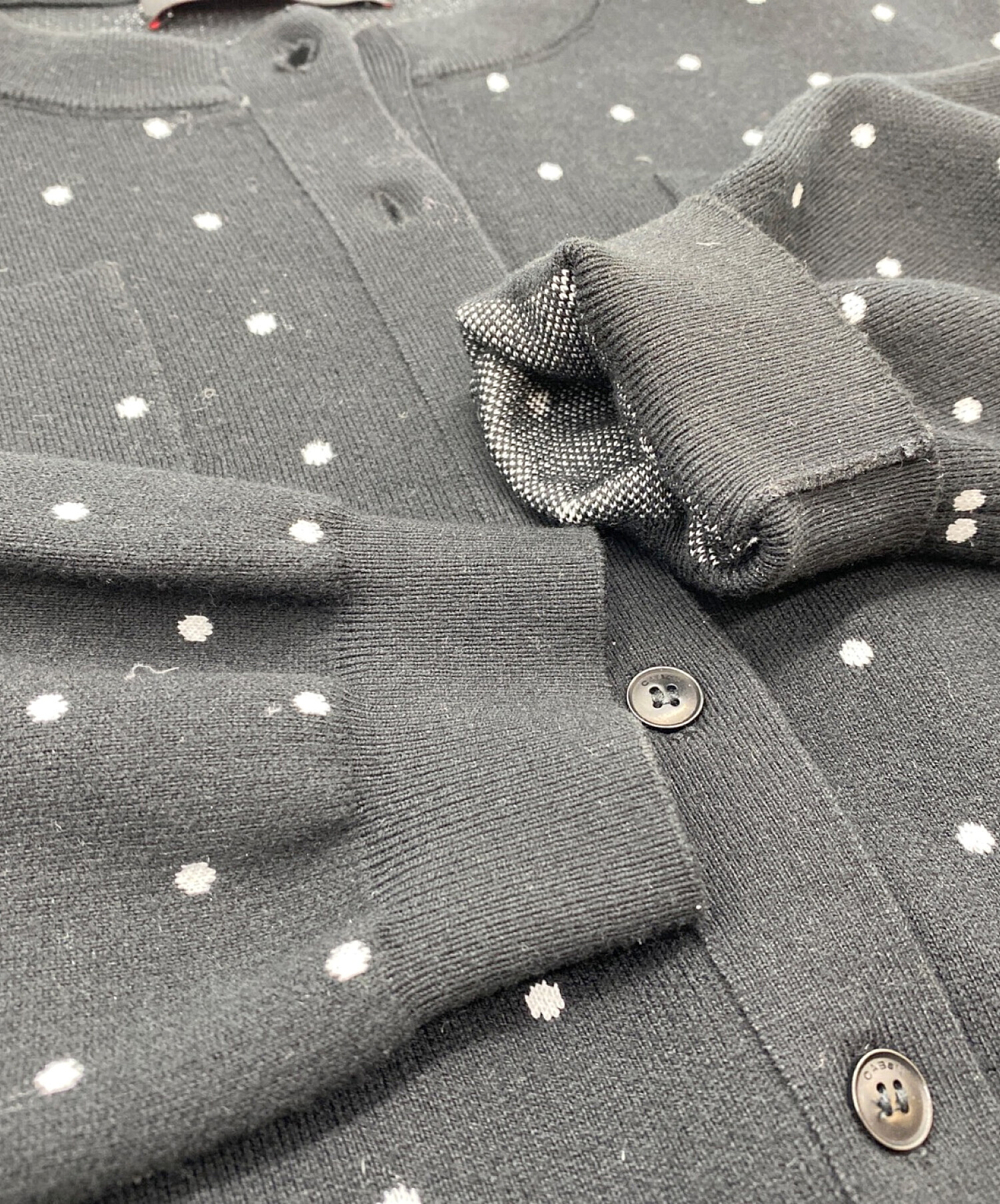 中古・古着通販】CABAN (キャバン) 22SS コットンカシミヤ ドットジャ