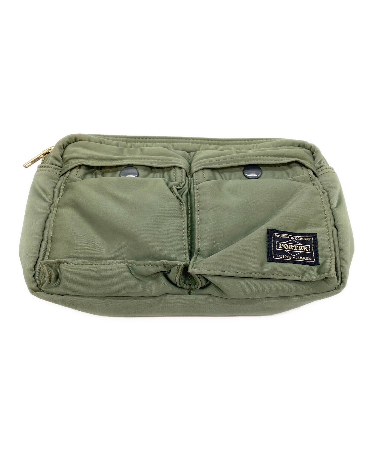 中古・古着通販】PORTER (ポーター) ウエストバッグ タンカー グリーン 